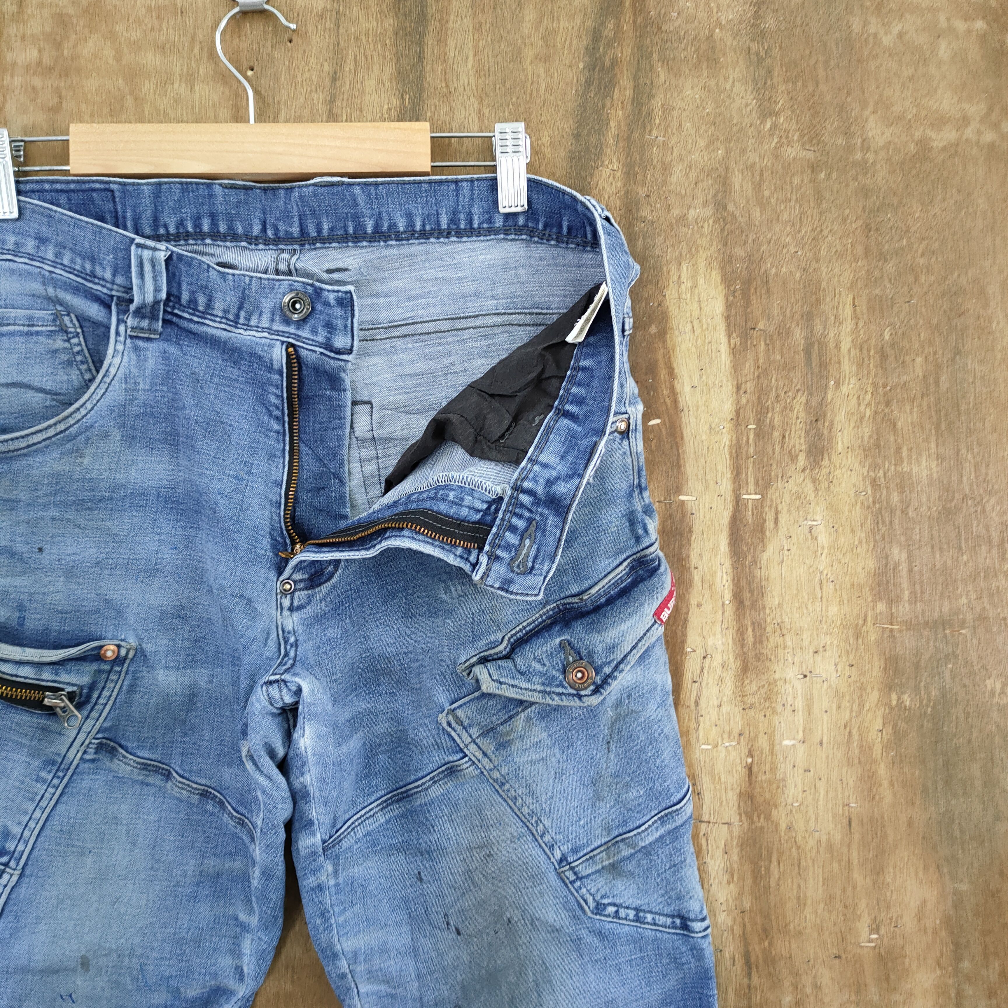 If Six Was Nine × Japanese Brand × Vintage VINTAGE JAPANESE BRAND FADED CARGO PANTS Size US 31 - 5 Thumbnail