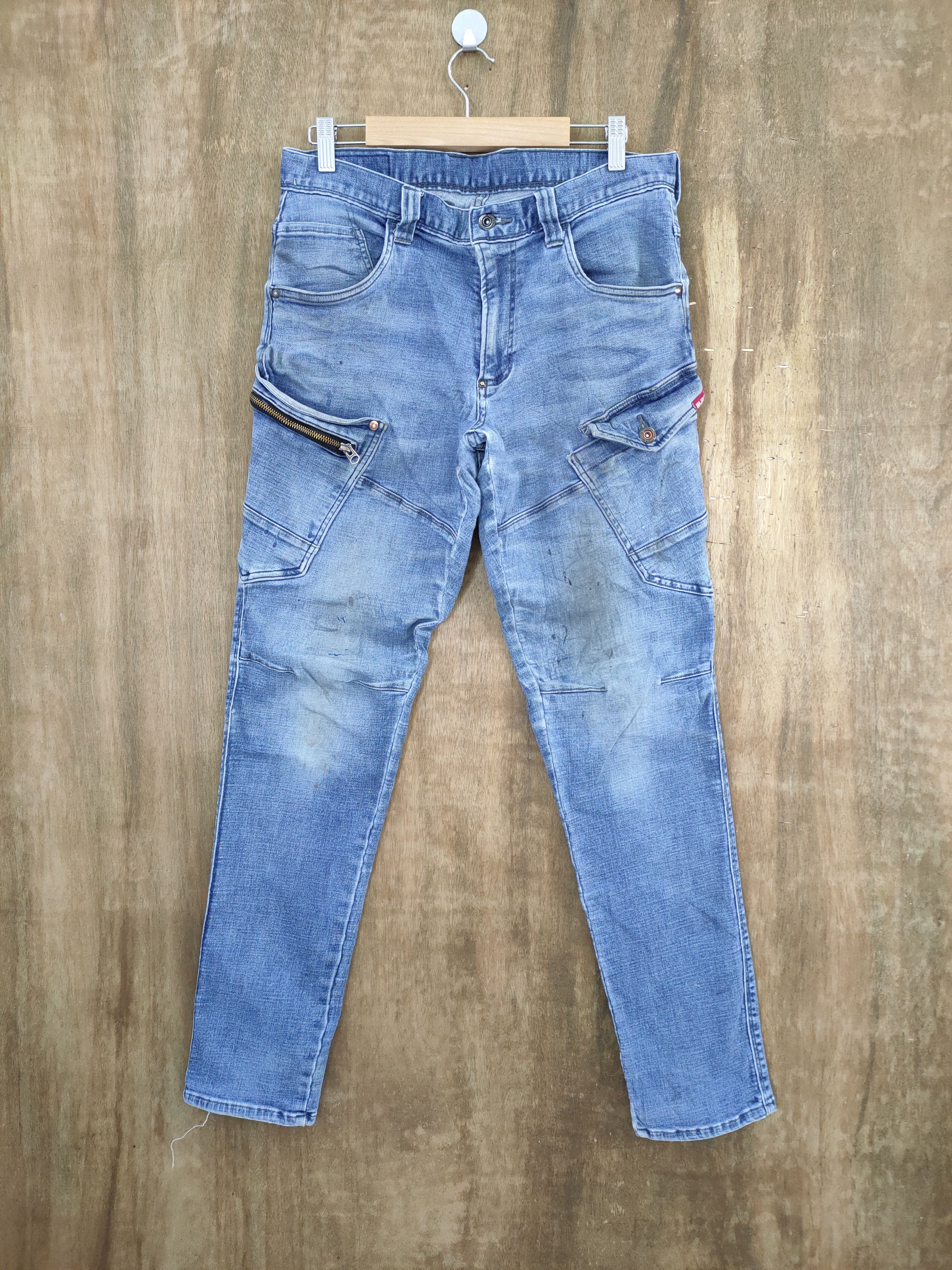 If Six Was Nine × Japanese Brand × Vintage VINTAGE JAPANESE BRAND FADED CARGO PANTS Size US 31 - 1 Thumbnail