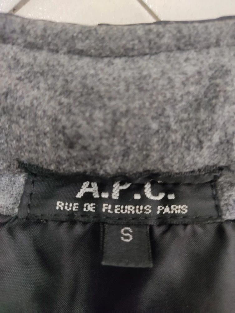 A.P.C. Vintage A.P.C HIVER 1998 Made In France Black Vest Size US S / EU 44-46 / 1 - 12 Thumbnail