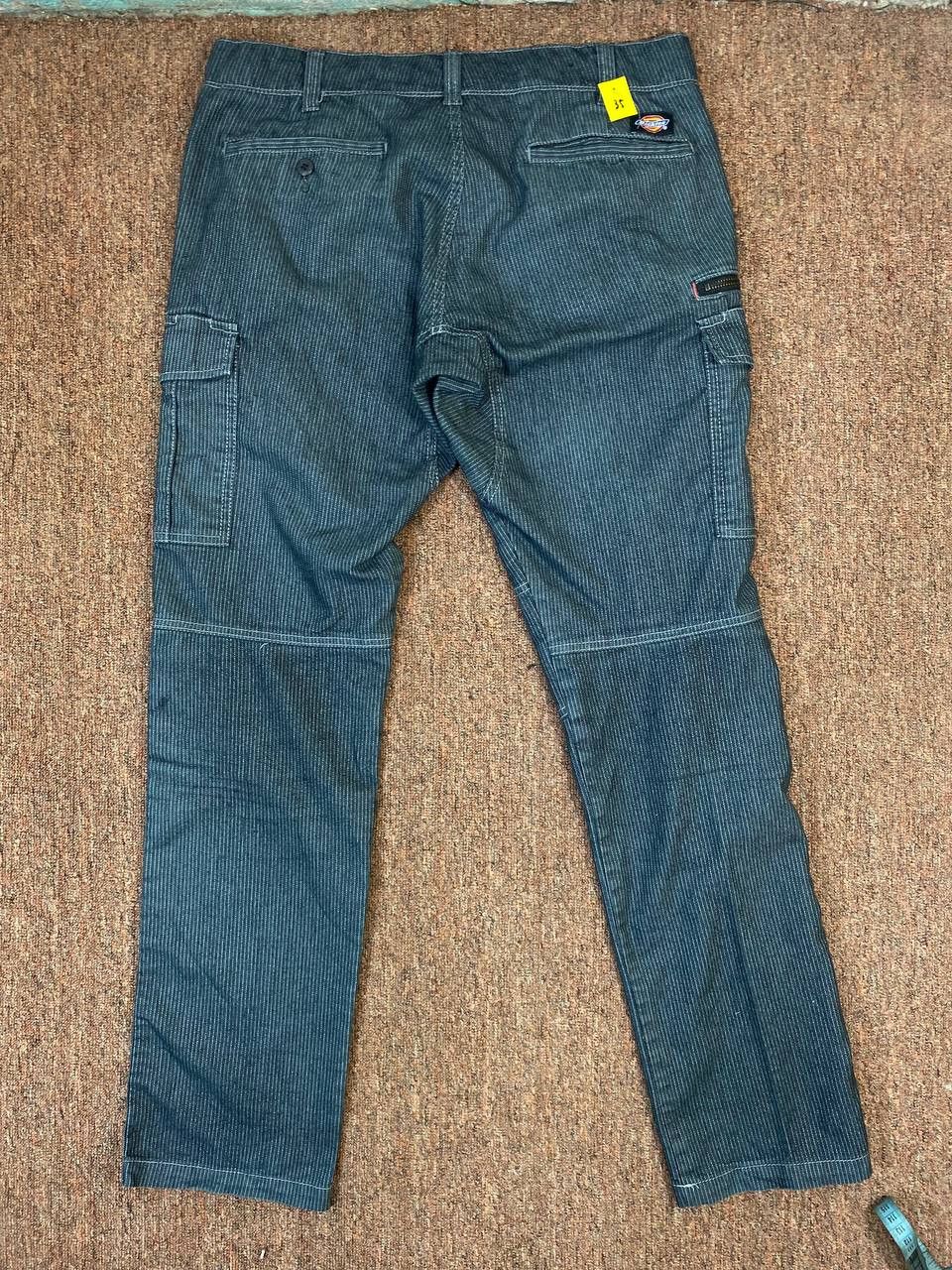 Dickies vintage dickies cargo pants hickory stripe distressed Size US 35 - 3 Thumbnail