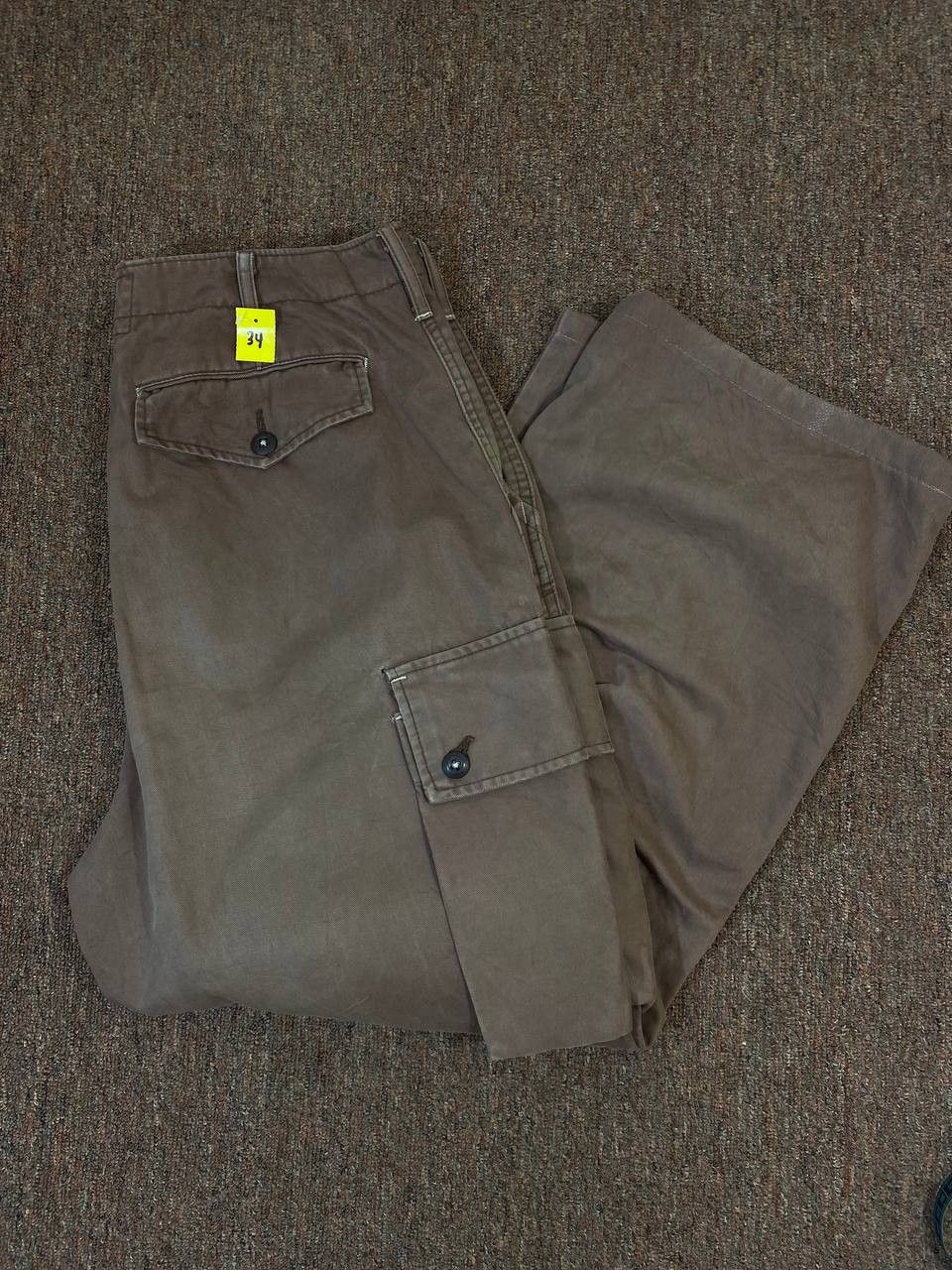 Japanese Brand vintage blue way military cargo pants nice design Size US 34 / EU 50 - 3 Thumbnail