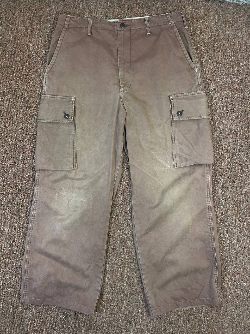 Japanese Brand vintage blue way military cargo pants nice design Size US 34 / EU 50 - 6 Thumbnail