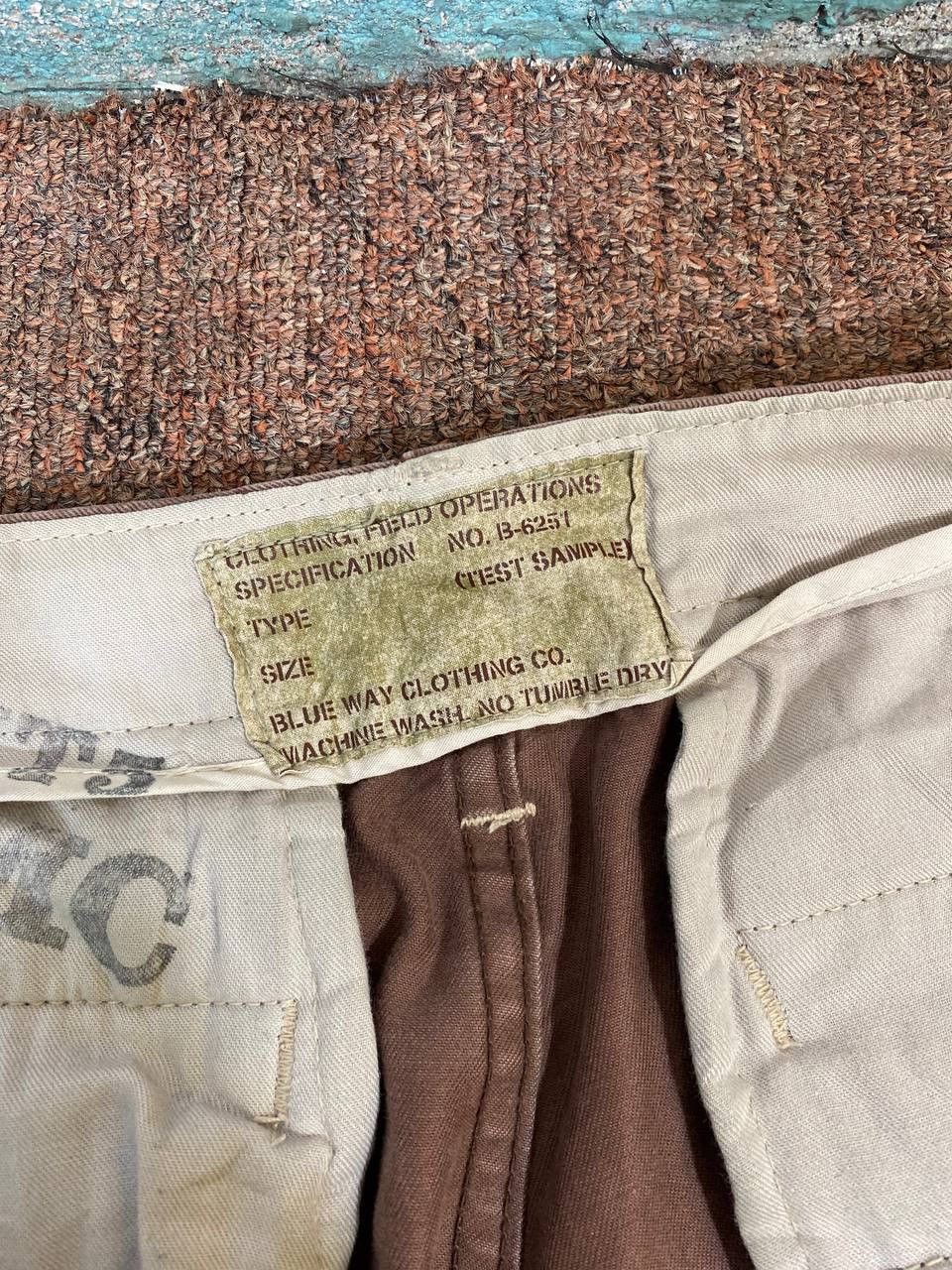Japanese Brand vintage blue way military cargo pants nice design Size US 34 / EU 50 - 10 Thumbnail