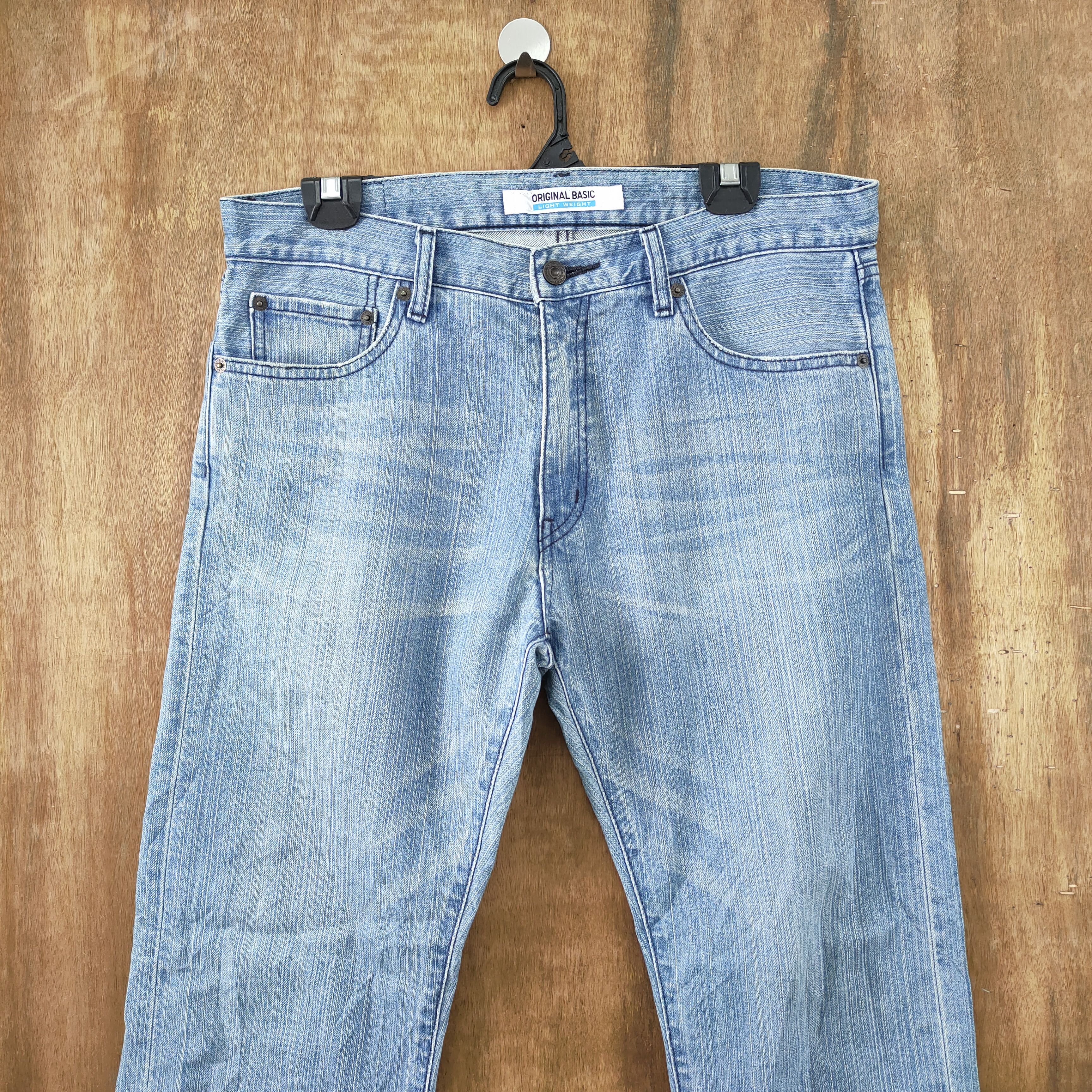 Japanese Brand VINTAGE JAPANESE BRAND ORIGINAL JEANS DENIM FADED PANTS Size US 33 - 2 Thumbnail