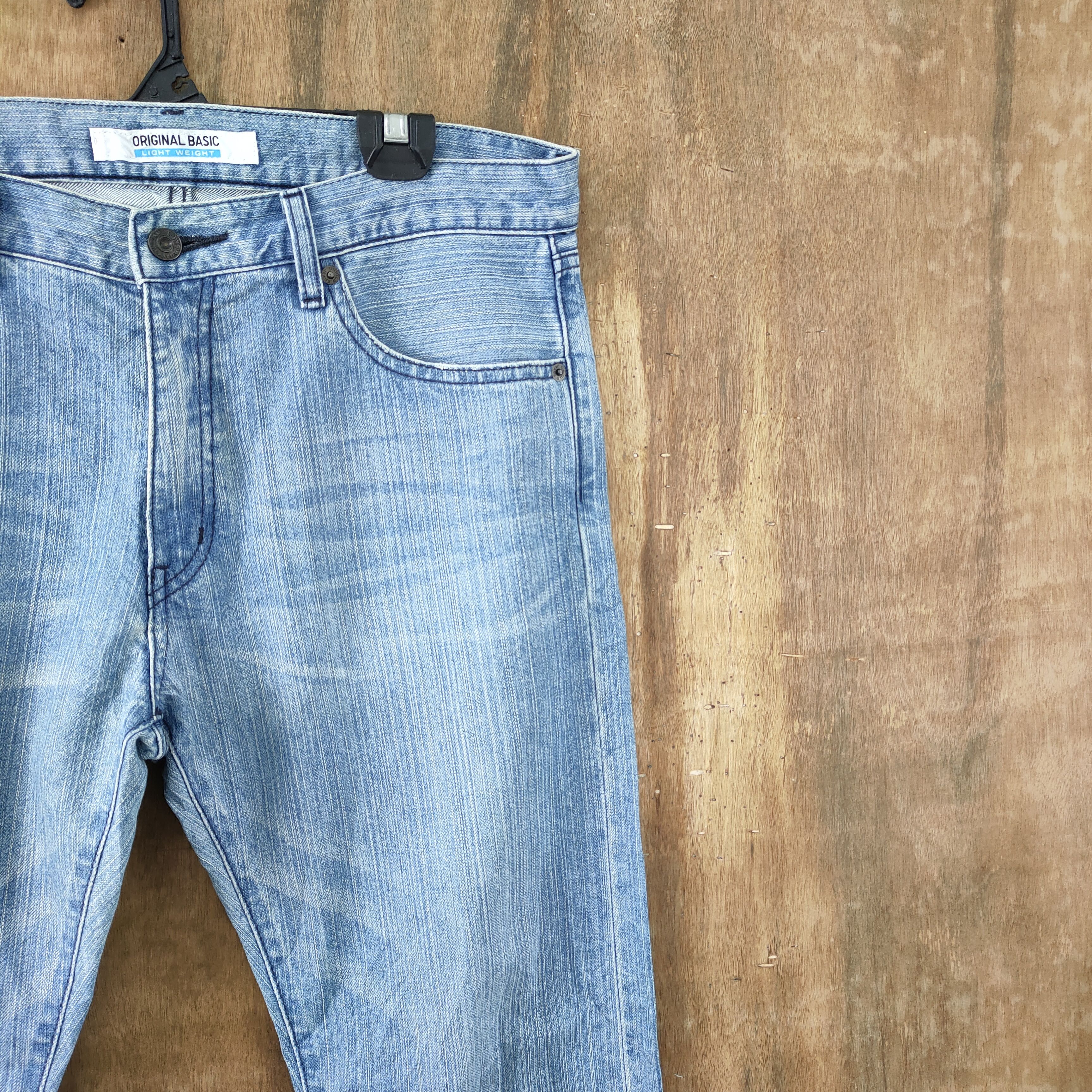 Japanese Brand VINTAGE JAPANESE BRAND ORIGINAL JEANS DENIM FADED PANTS Size US 33 - 6 Thumbnail