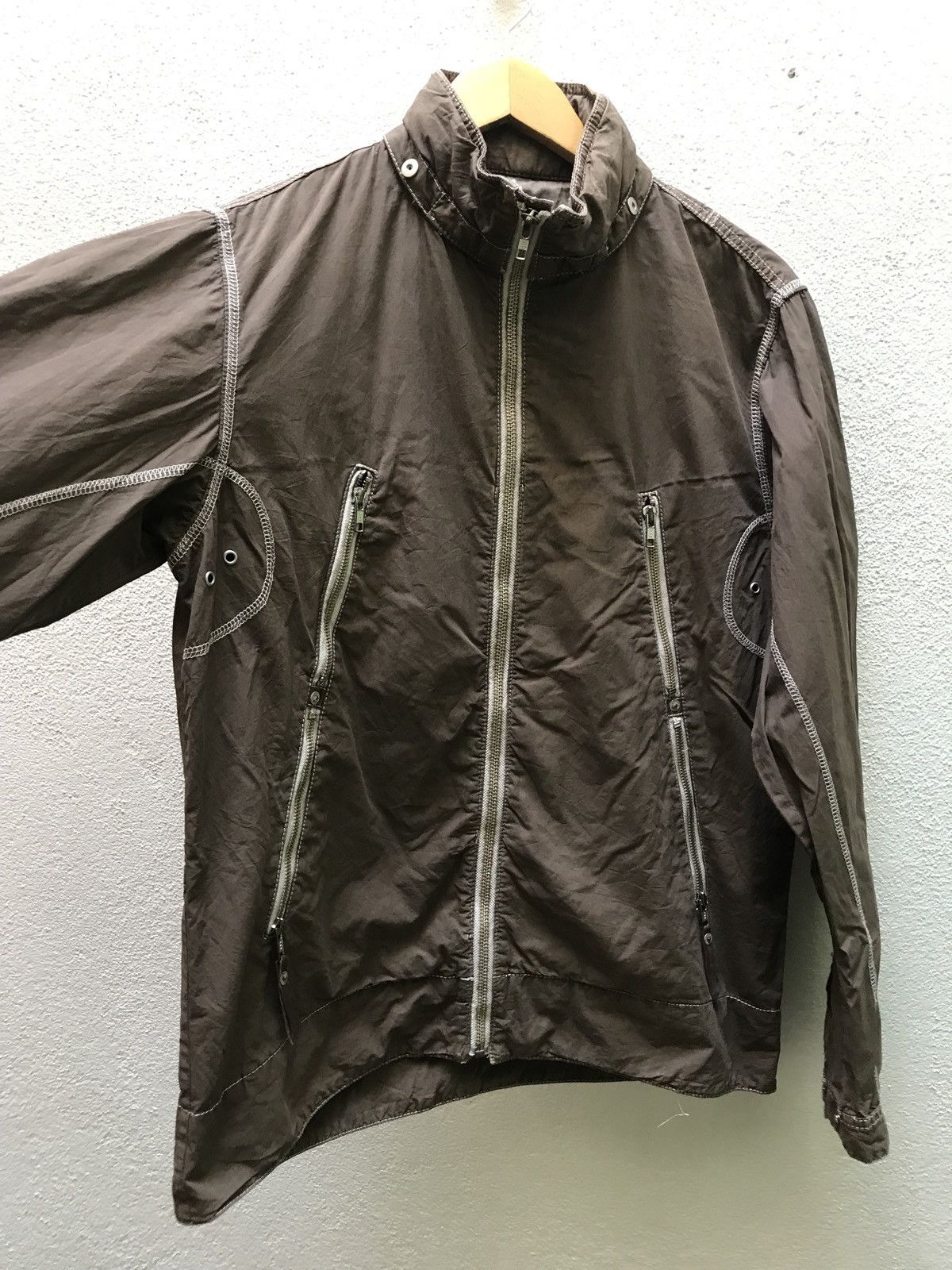 Designer Ball Japanese Zipper Design Military Jacket Made In Japan Size US L / EU 52-54 / 3 - 6 Thumbnail