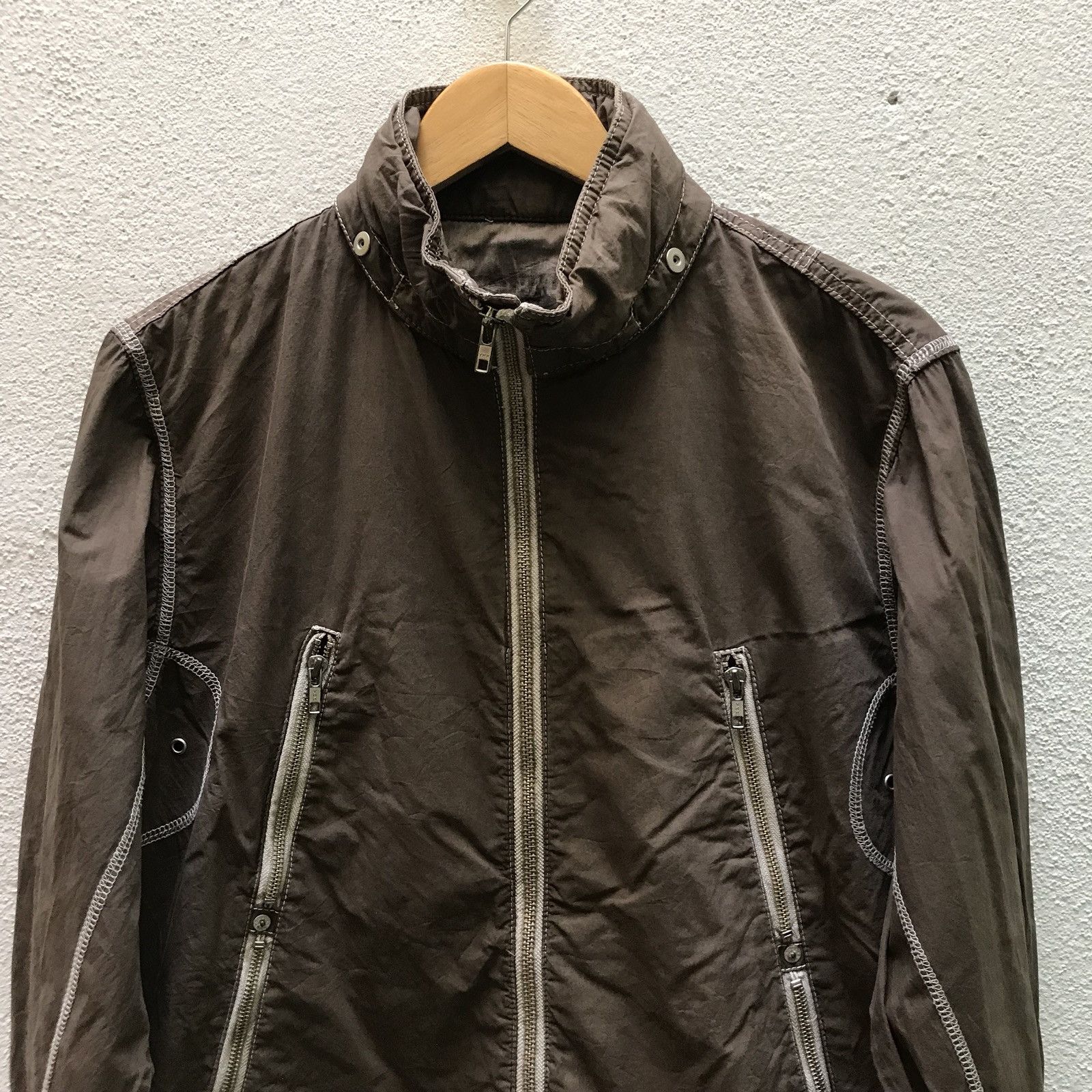Designer Ball Japanese Zipper Design Military Jacket Made In Japan Size US L / EU 52-54 / 3 - 4 Thumbnail