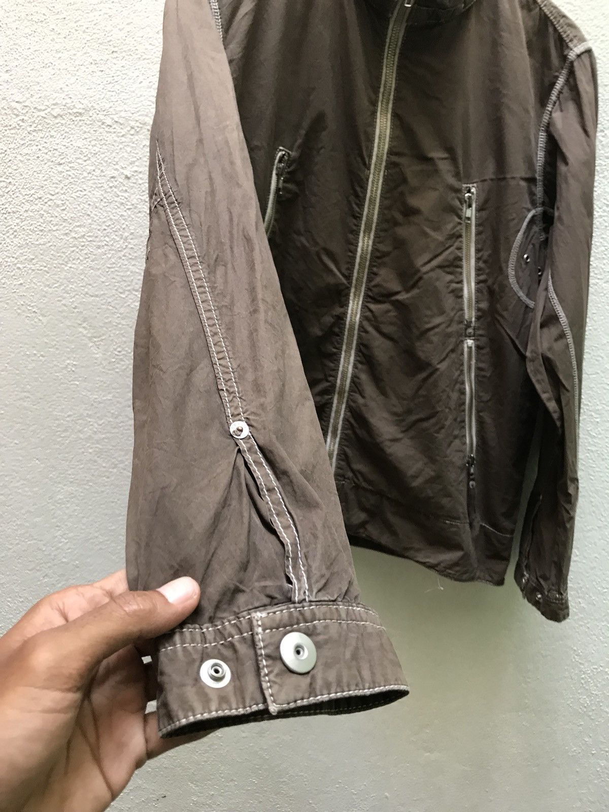 Designer Ball Japanese Zipper Design Military Jacket Made In Japan Size US L / EU 52-54 / 3 - 7 Thumbnail