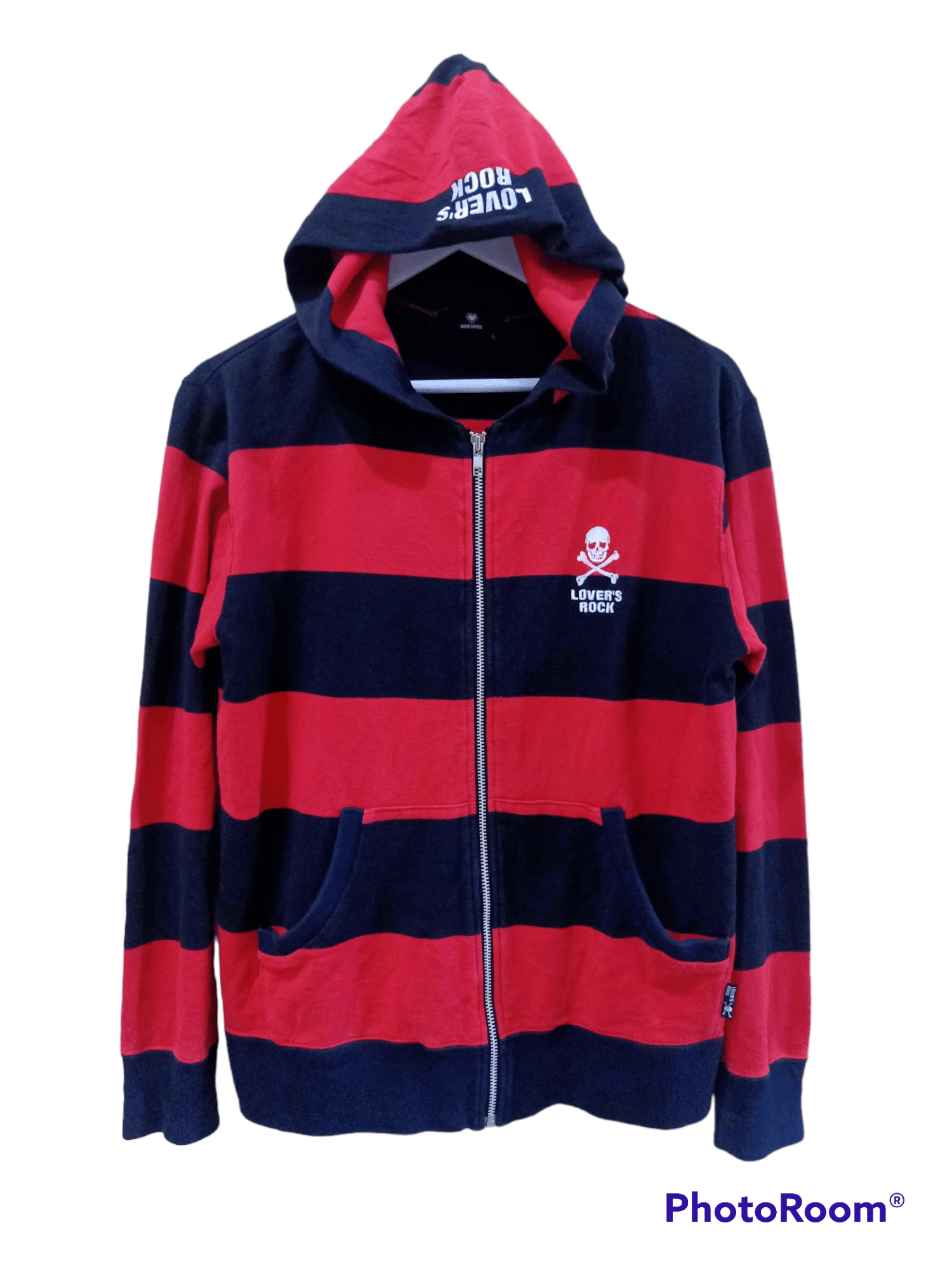 Japanese Brand Super Lovers Lovers Rock Zipper Hoodie Size US M / EU 48-50 / 2 - 1 Thumbnail