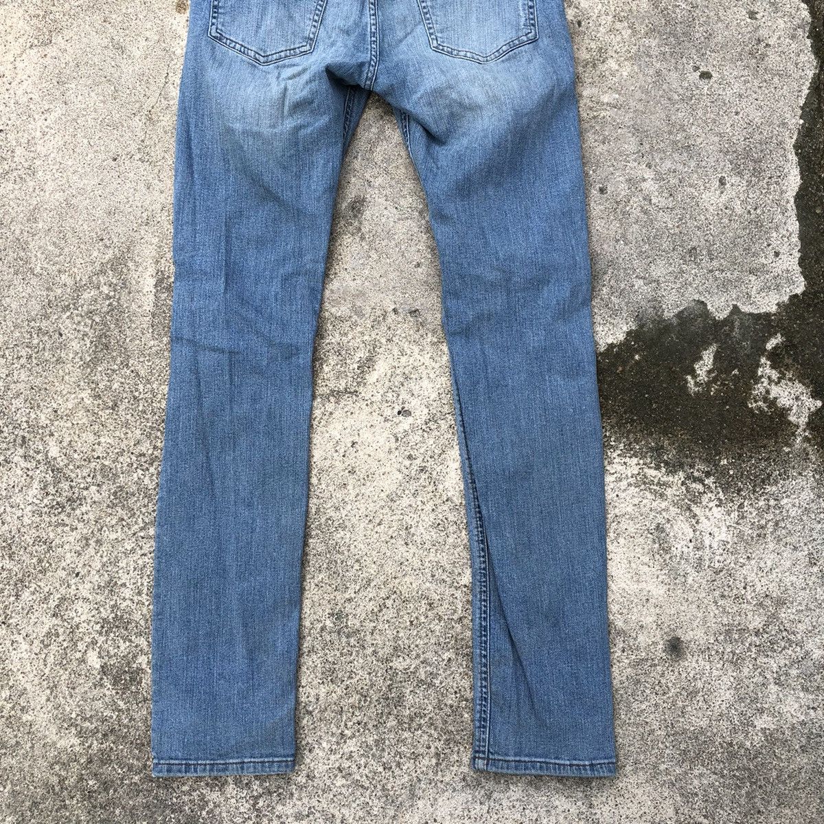 H&M × Japanese Brand 🔥Thrash🔥H&M Stone Was Rips Skinny Denim Jeans Size US 30 / EU 46 - 6 Thumbnail