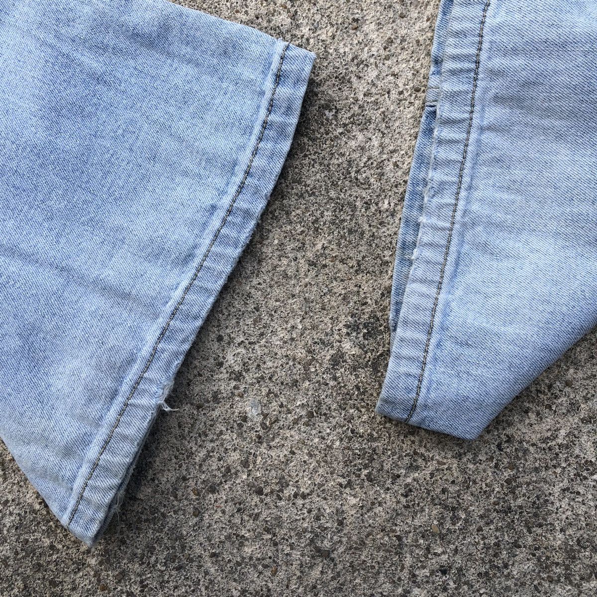Japanese Brand 🔥Rare🔥🇯🇵Hit Project Corduroy Patchwork Boot Cut Denim Pants Size US 29 - 9 Thumbnail