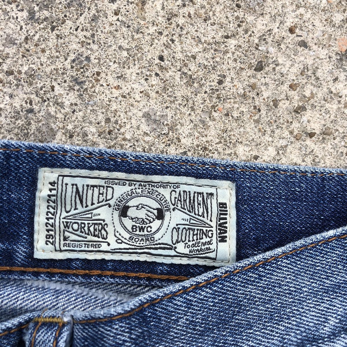 Designer × Japanese Brand 🔥Rare🔥Lot 808 Billvan Stoned Wash Rips Distress Denim Jeans Size US 33 - 15 Thumbnail