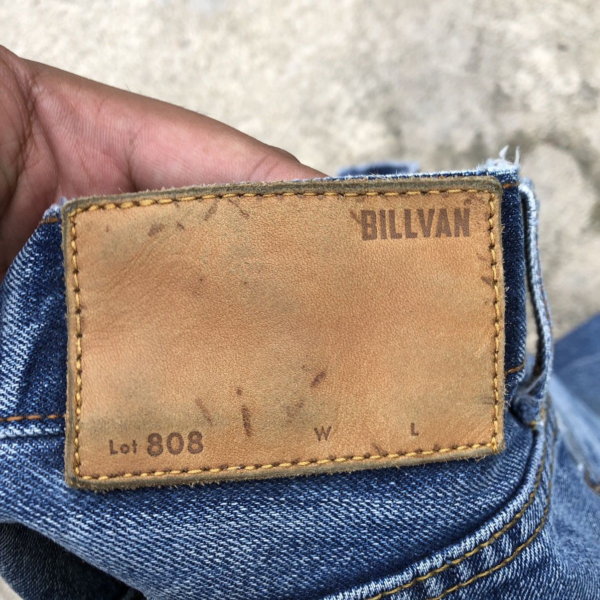 Designer × Japanese Brand 🔥Rare🔥Lot 808 Billvan Stoned Wash Rips Distress Denim Jeans Size US 33 - 13 Thumbnail