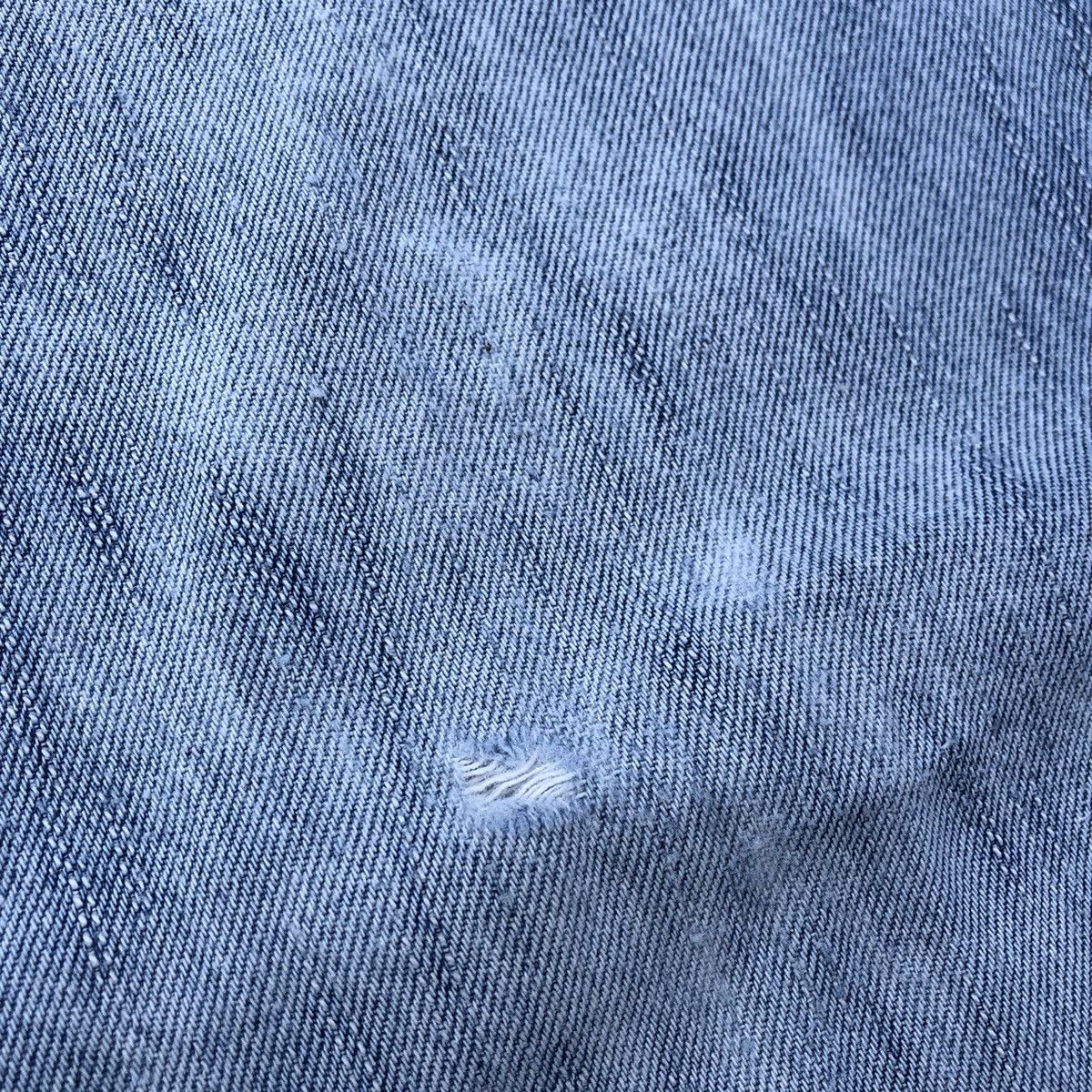 Enyce × Japanese Brand 🔥Rare🔥🇯🇵Enyce Stone Wash Rips Distress Relaxed Denim Jeans Size US 34 / EU 50 - 9 Thumbnail