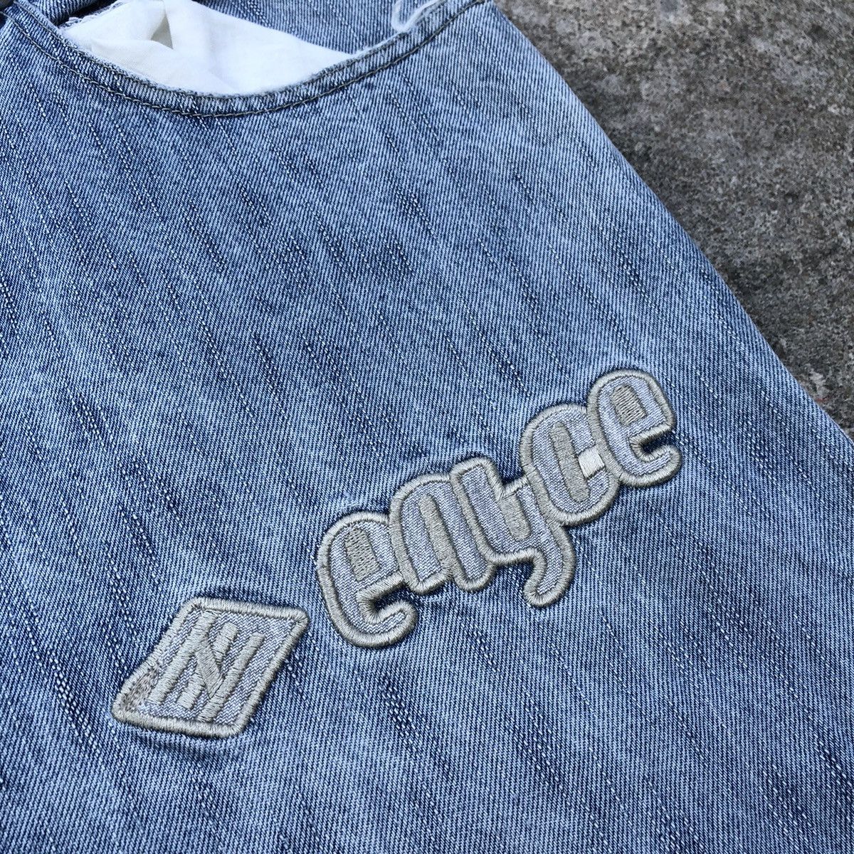 Enyce × Japanese Brand 🔥Rare🔥🇯🇵Enyce Stone Wash Rips Distress Relaxed Denim Jeans Size US 34 / EU 50 - 7 Thumbnail