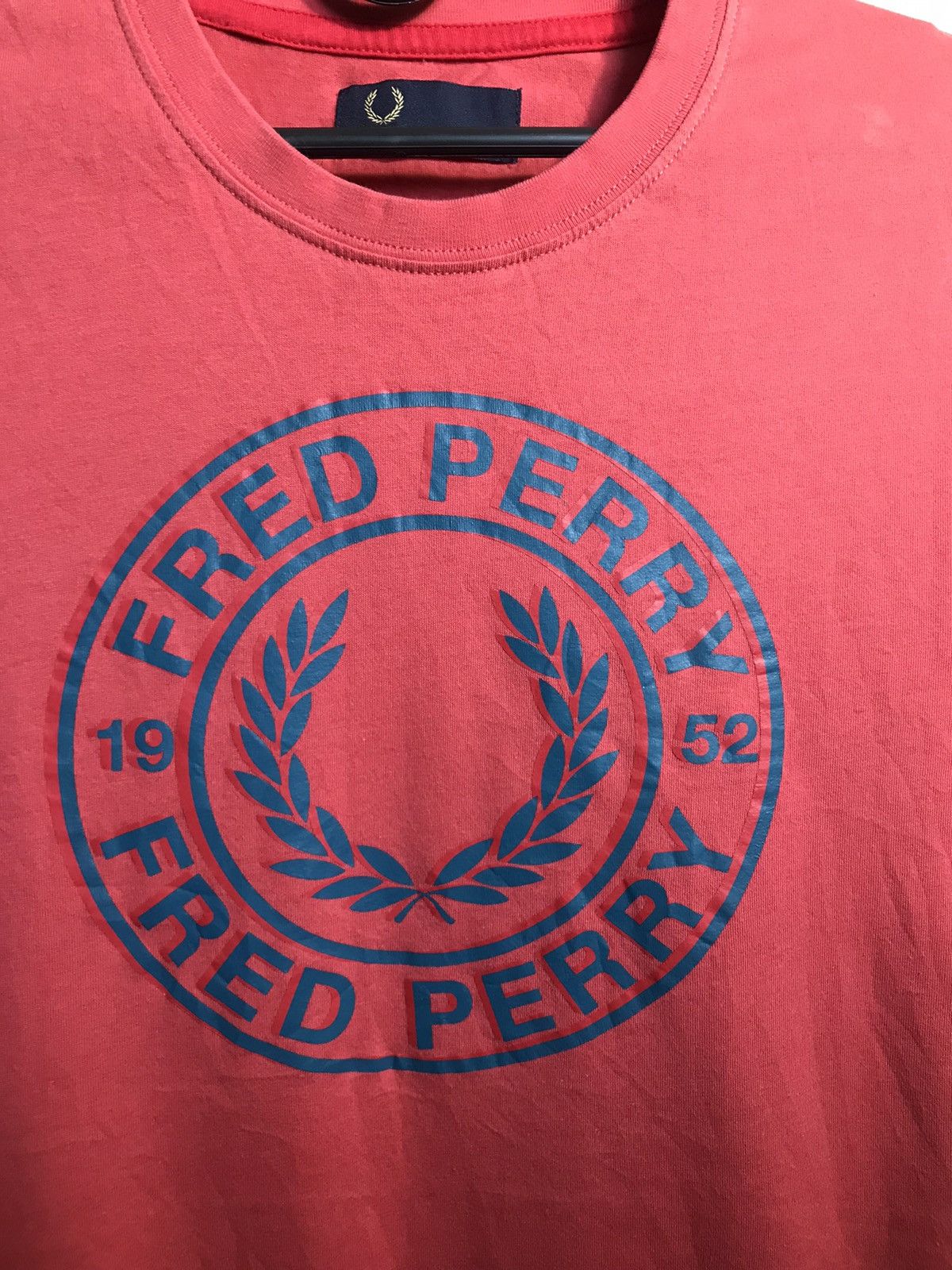 Fred Perry Vintage Fred Perry big logo tee Size US M / EU 48-50 / 2 - 3 Thumbnail