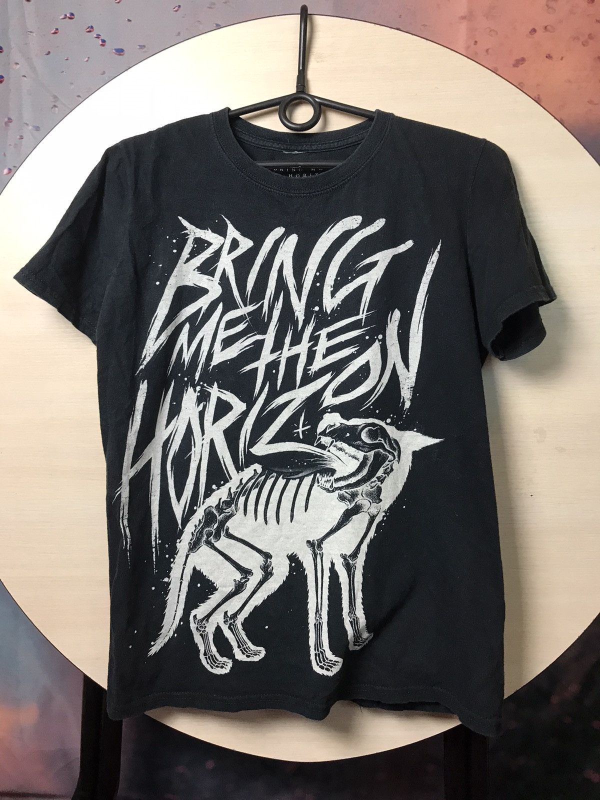 Band Tees × Vintage Vintage Bring me the horizon band rock tee Size US S / EU 44-46 / 1 - 2 Thumbnail