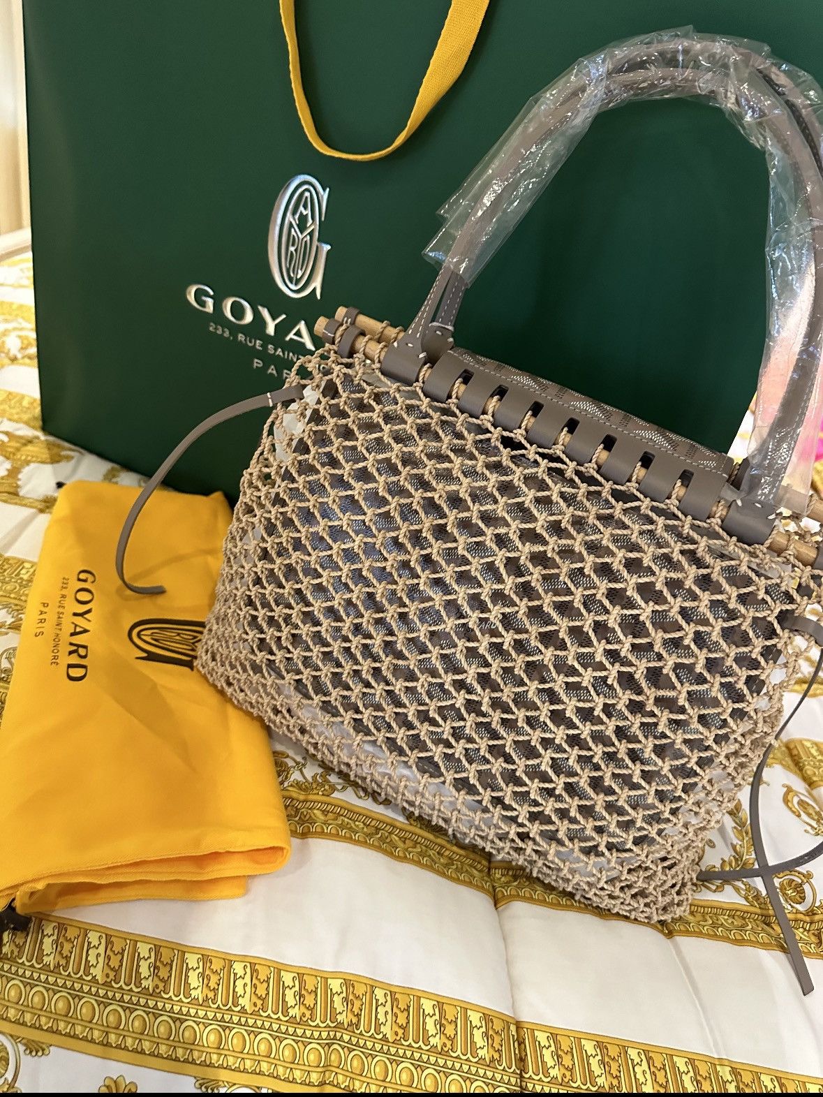 Goyard goyard aligre new 2023 limited edition “greige”