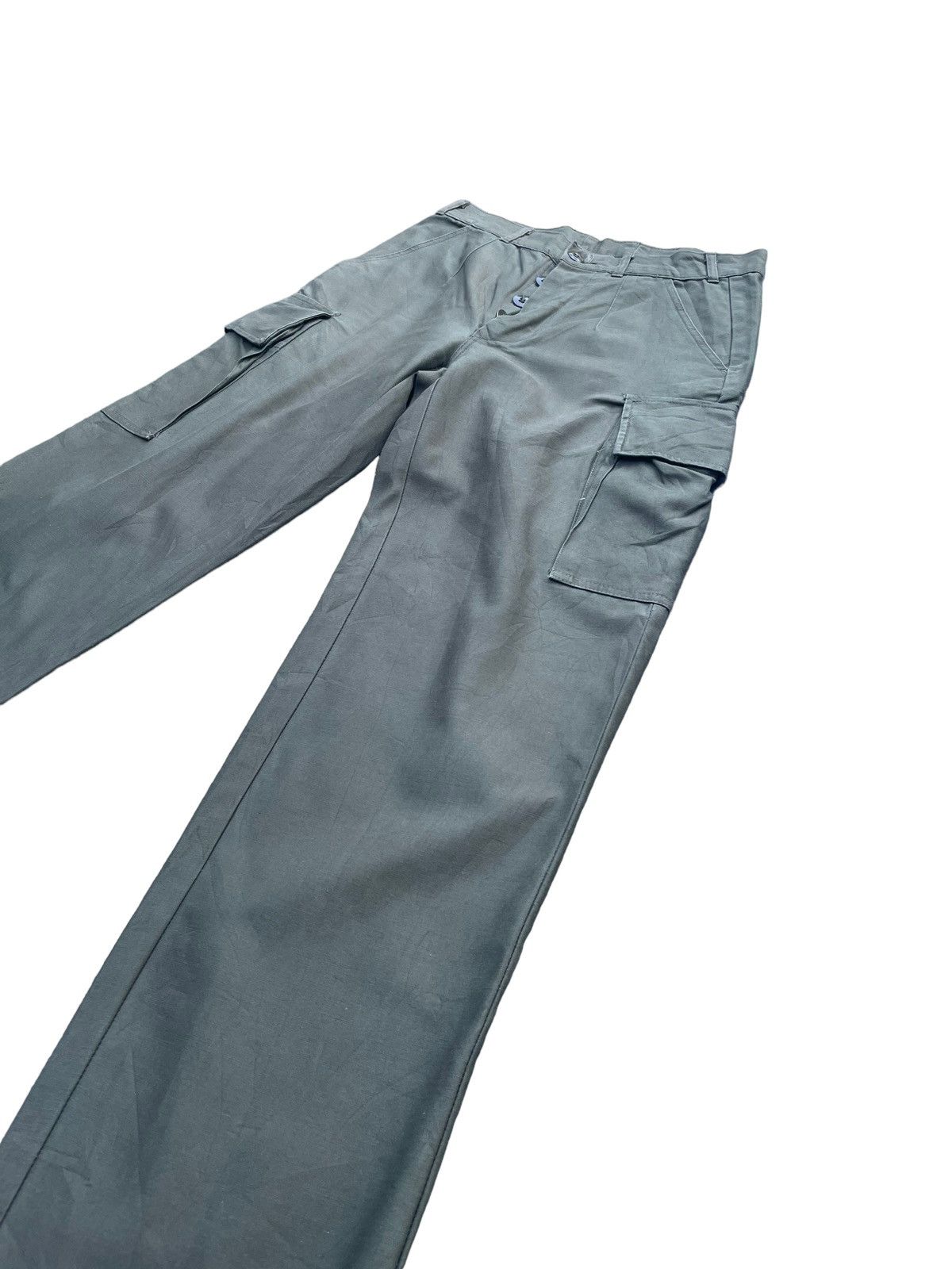 Vintage Vintage Dutch Military Trouser Size US 31 - 2 Thumbnail