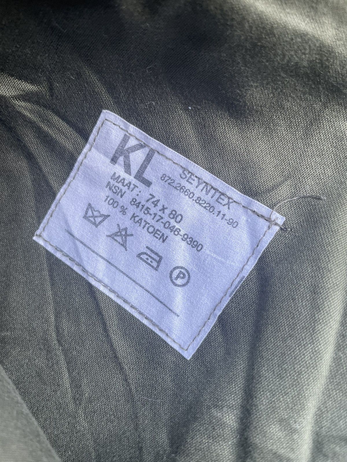 Vintage Vintage Dutch Military Trouser Size US 31 - 12 Thumbnail