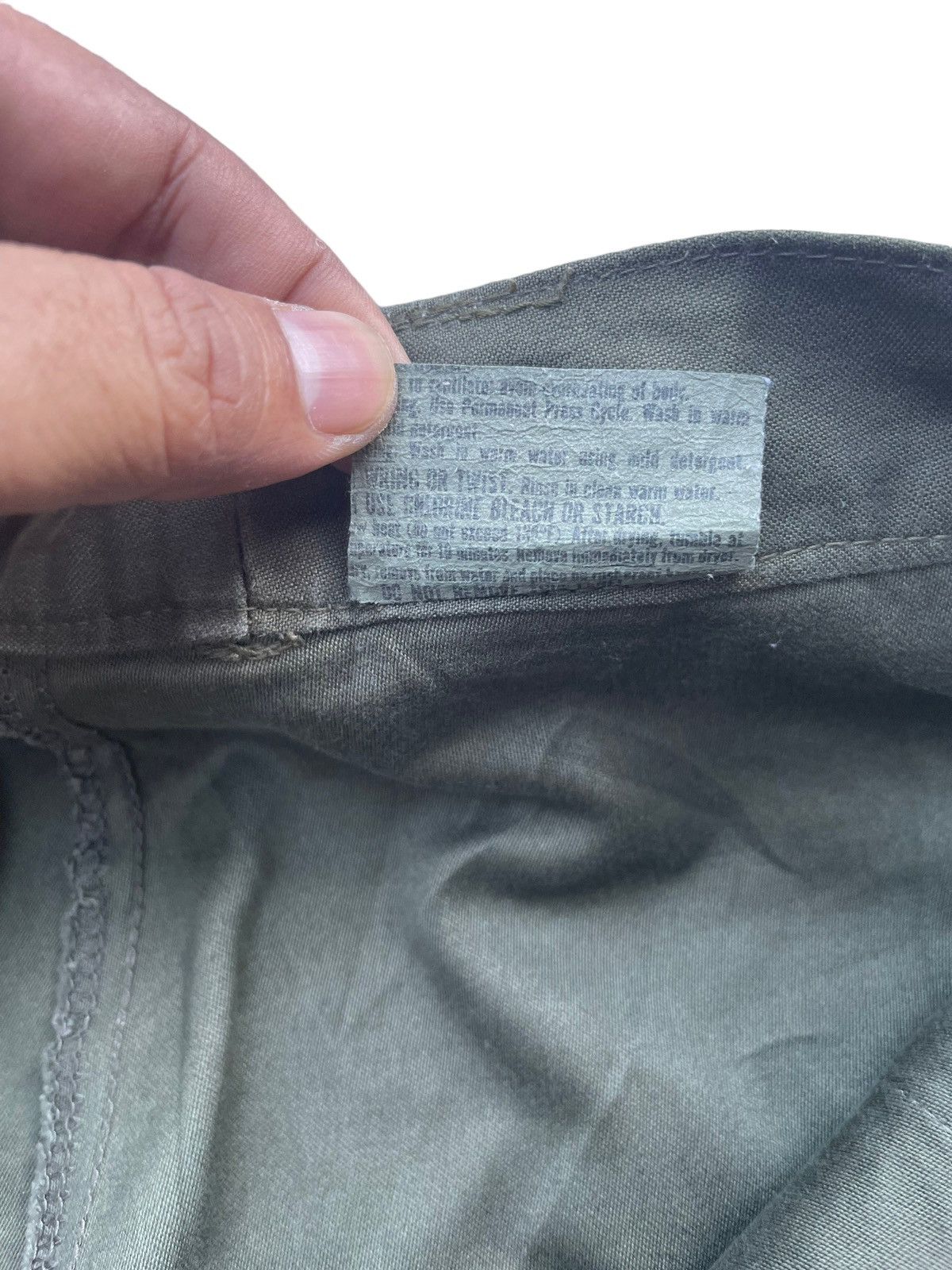 Vintage Vintage Dutch Military Trouser Size US 31 - 6 Thumbnail
