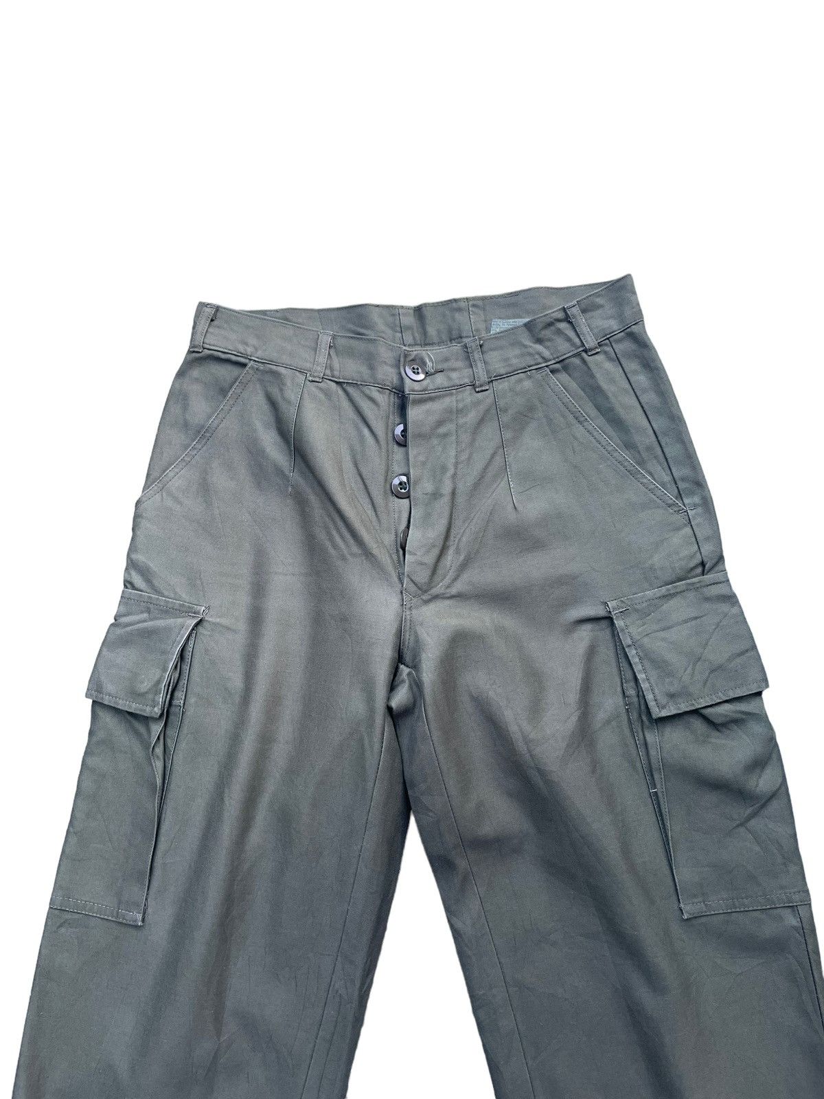 Vintage Vintage Dutch Military Trouser Size US 31 - 5 Thumbnail