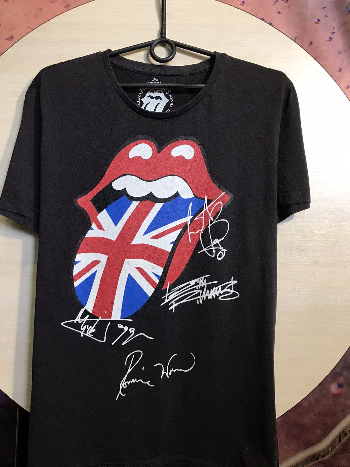 Band Tees Vintage The Rolling Stones band rock tee Size US M / EU 48-50 / 2 - 2 Thumbnail