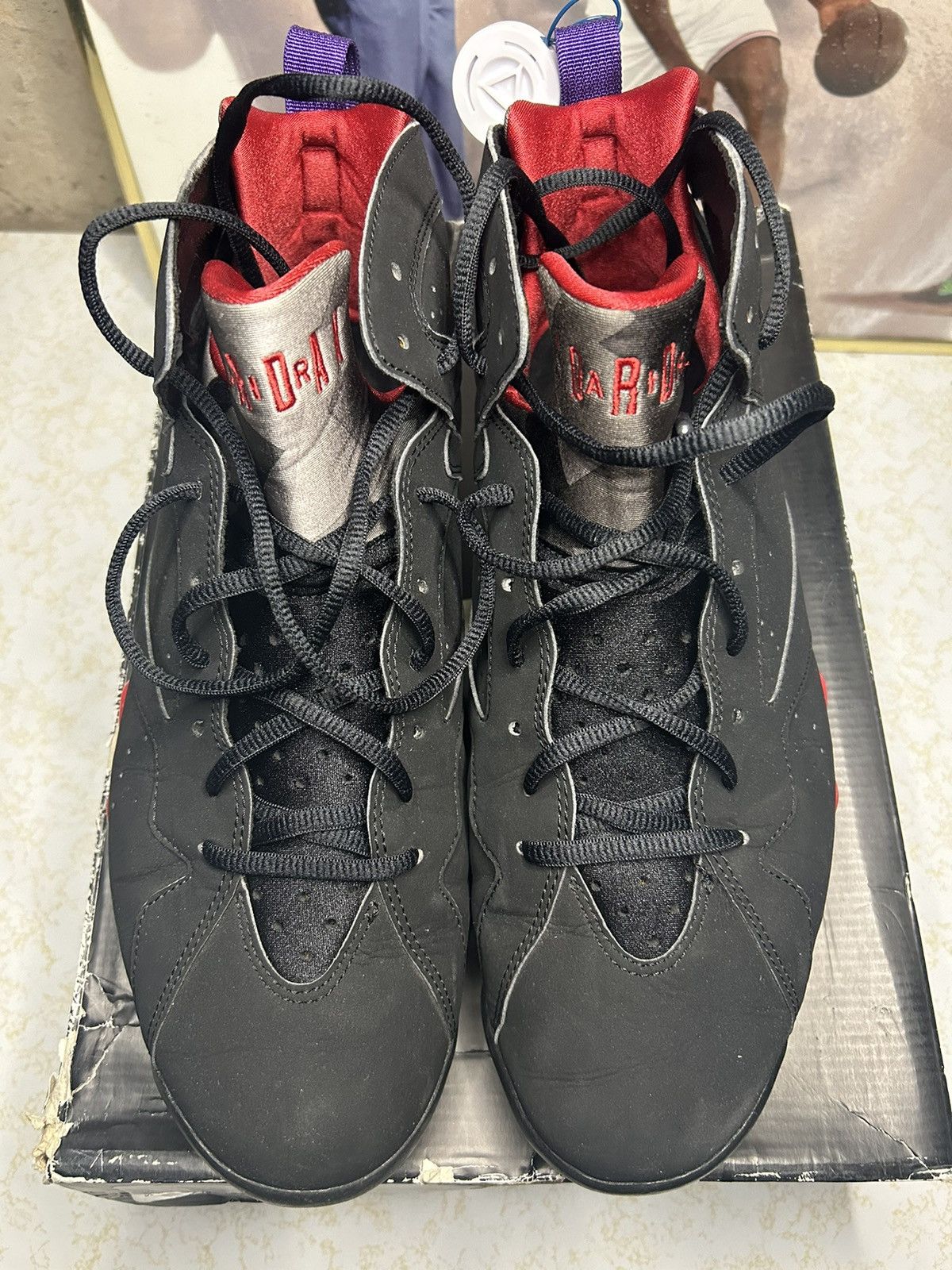 Air Jordan 7 Retro 2012 raptor display picture 2