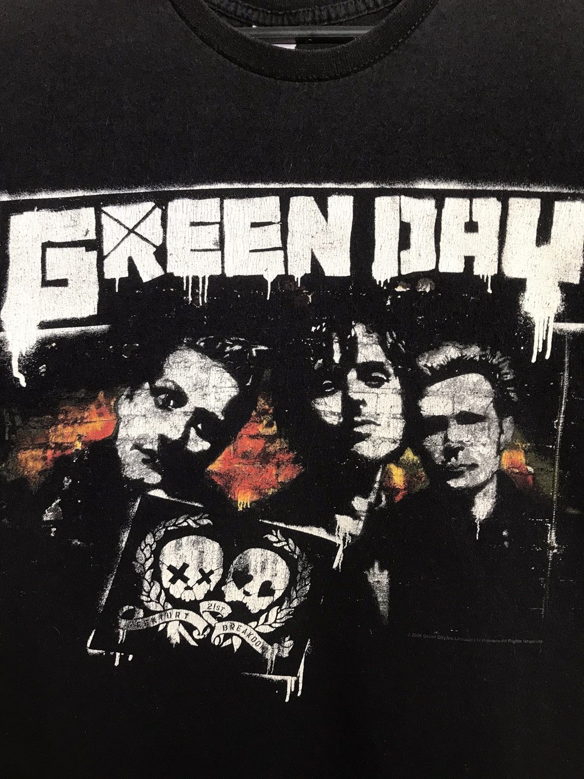 Band Tees Vintage Green Day band rock tee Size US S / EU 44-46 / 1 - 3 Thumbnail