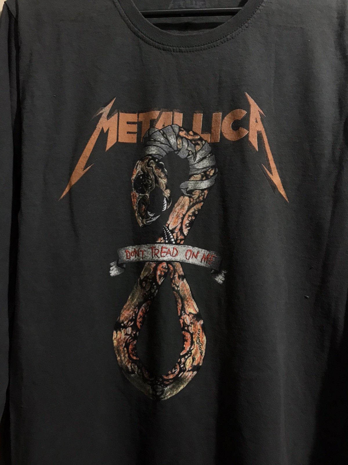 Band Tees × Metallica × Vintage Vintage Metallica band rock longsleeve Size US S / EU 44-46 / 1 - 3 Thumbnail