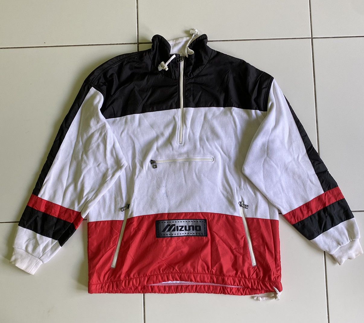 Mizuno × Vintage Mizuno Anorak Men’s Coloublock nice Jackets Size US L / EU 52-54 / 3 - 1 Thumbnail