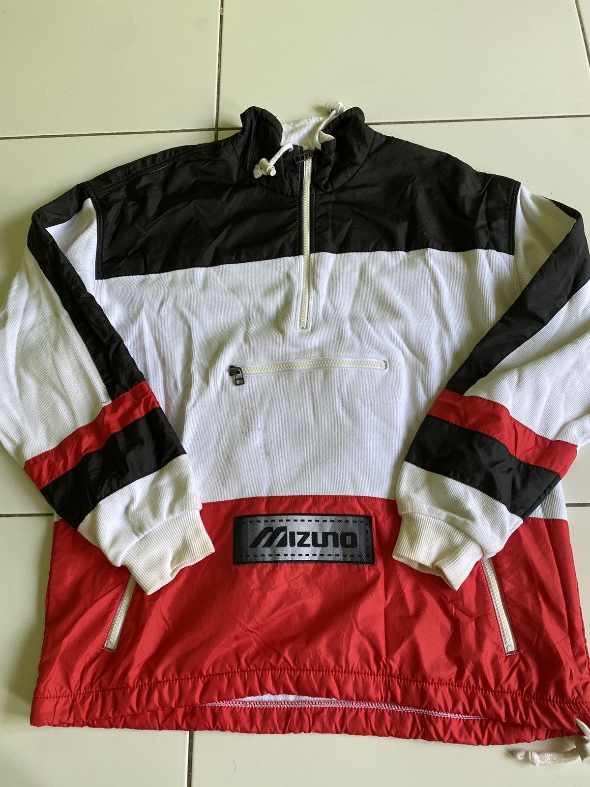 Mizuno × Vintage Mizuno Anorak Men’s Coloublock nice Jackets Size US L / EU 52-54 / 3 - 3 Thumbnail