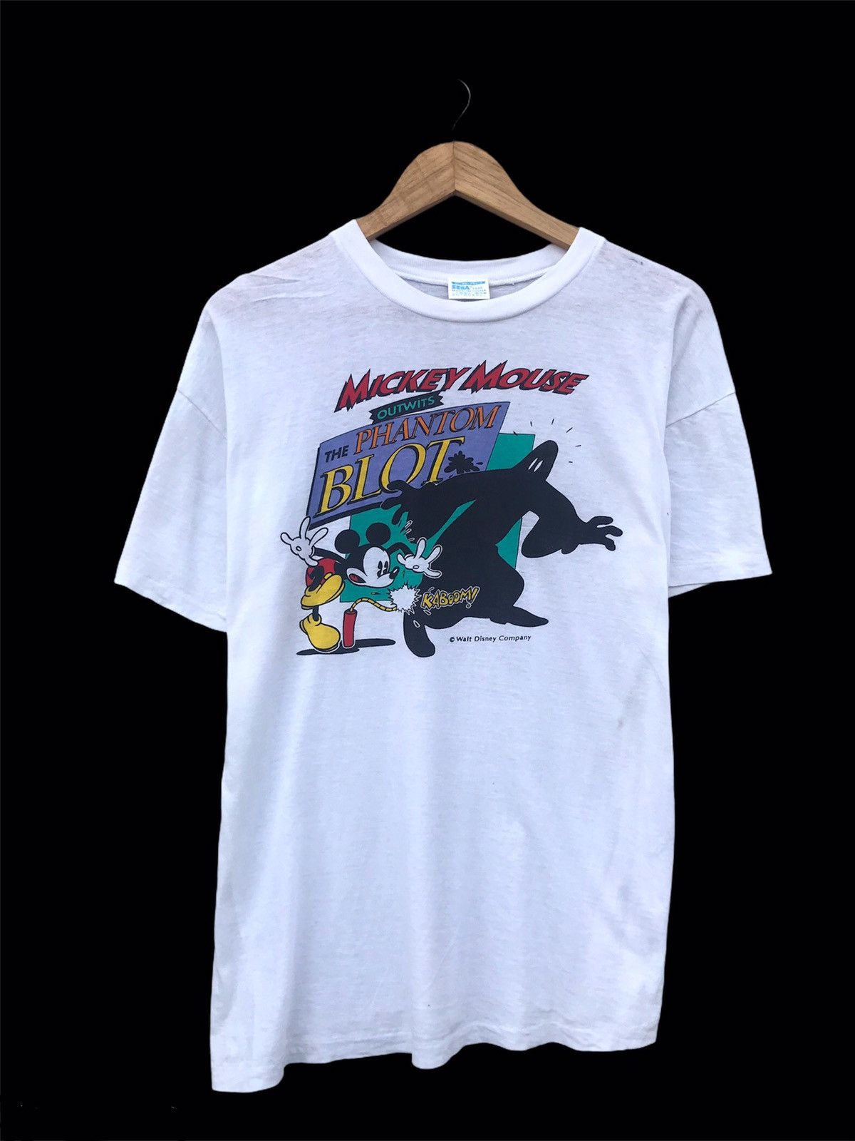 Disney Vintage 90s Sega Mickey Mouse Series Movies Cartoon Size US M / EU 48-50 / 2 - 1 Thumbnail