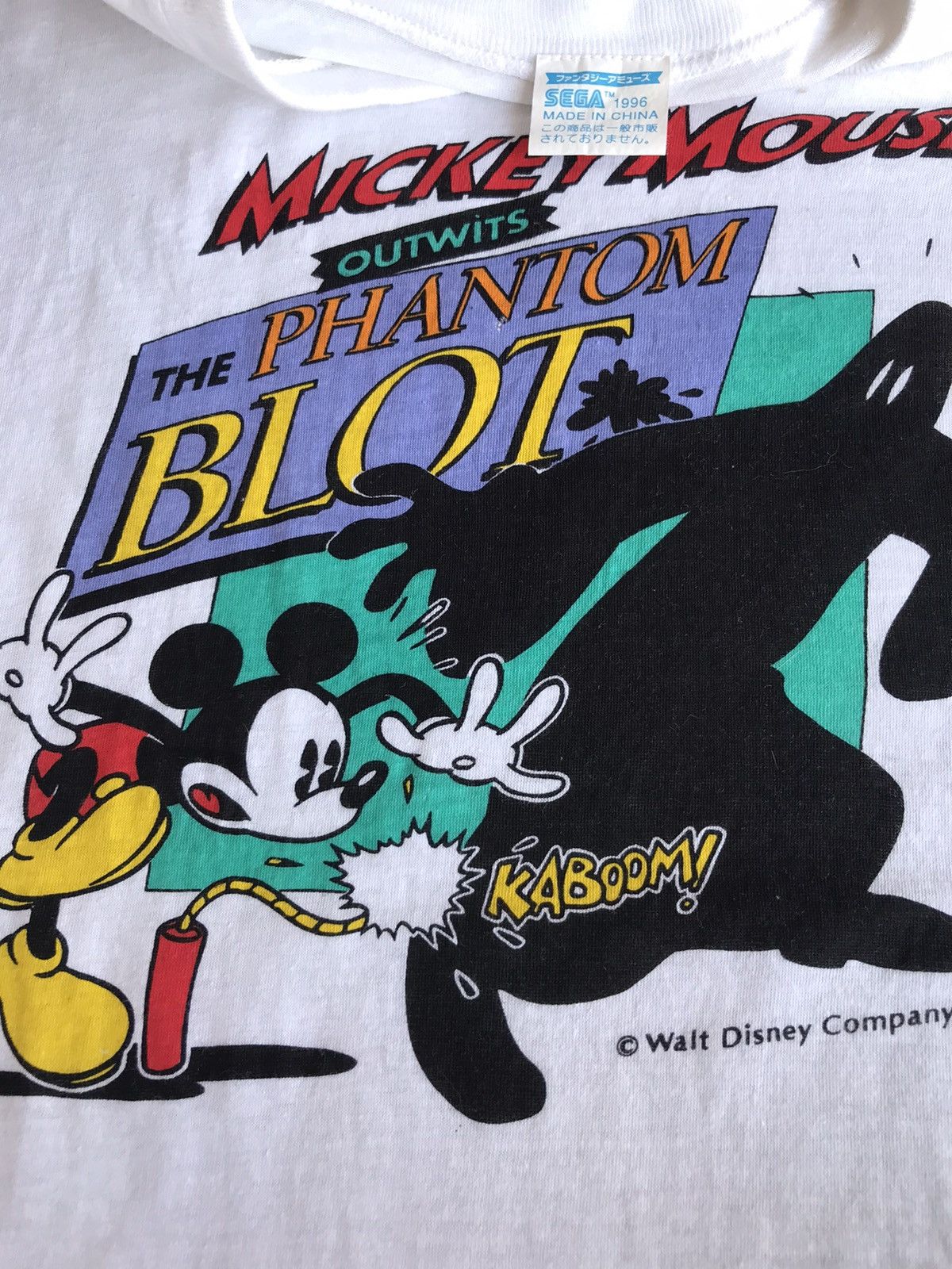 Disney Vintage 90s Sega Mickey Mouse Series Movies Cartoon Size US M / EU 48-50 / 2 - 3 Thumbnail