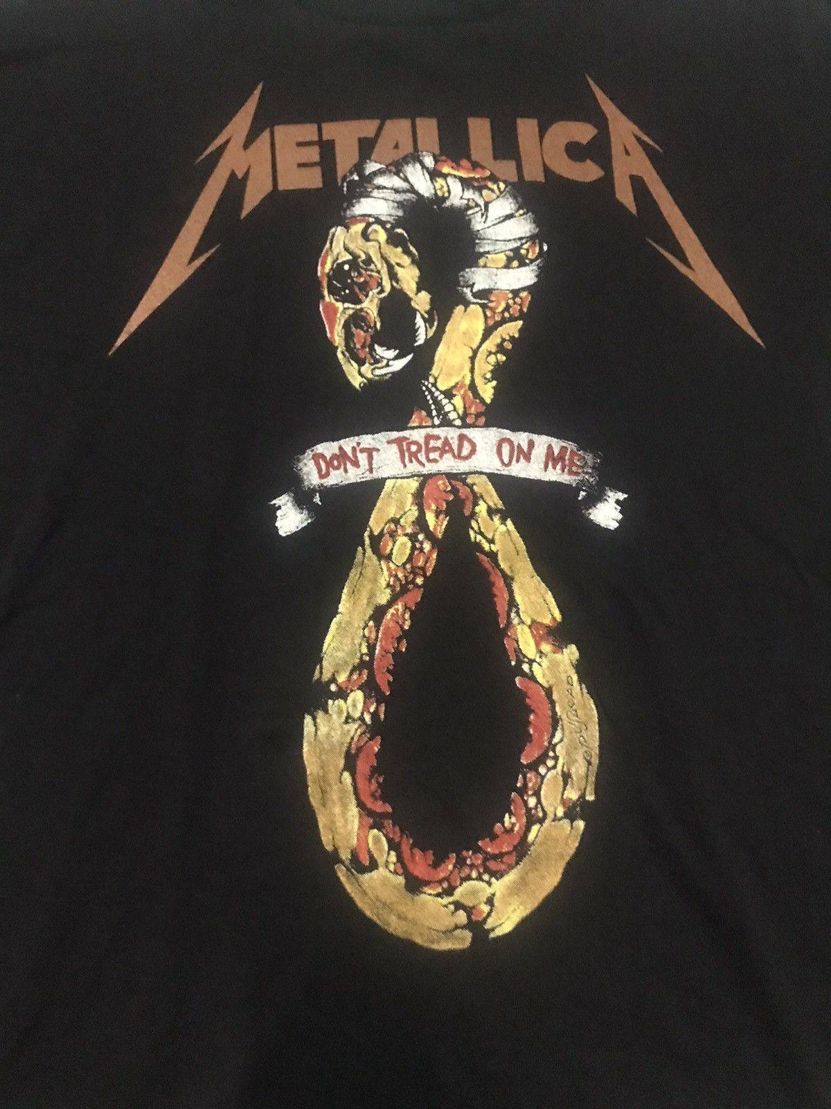 Band Tees × Metallica Metallica Pushead 1992 Size US XL / EU 56 / 4 - 3 Thumbnail