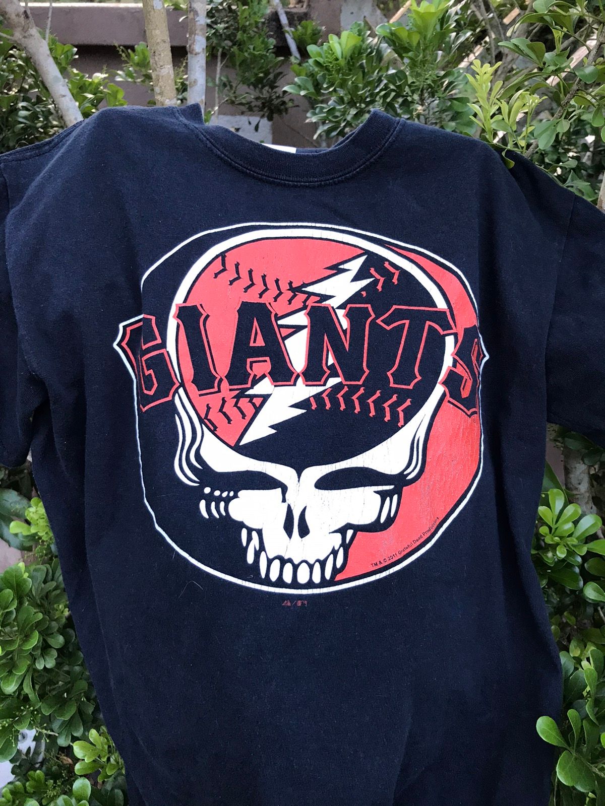 New t shirt black tops for men New Grateful Dead SF Giants Men's T