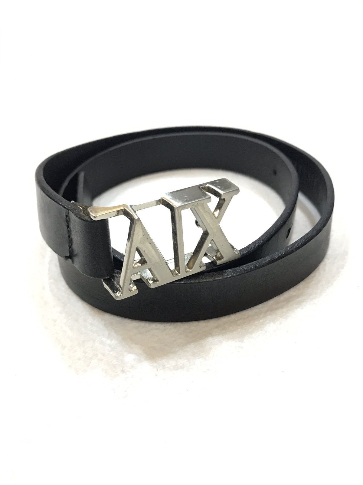 AUTHENTIC ARMANI EXCHANGE LEATHER BELT 7/8”