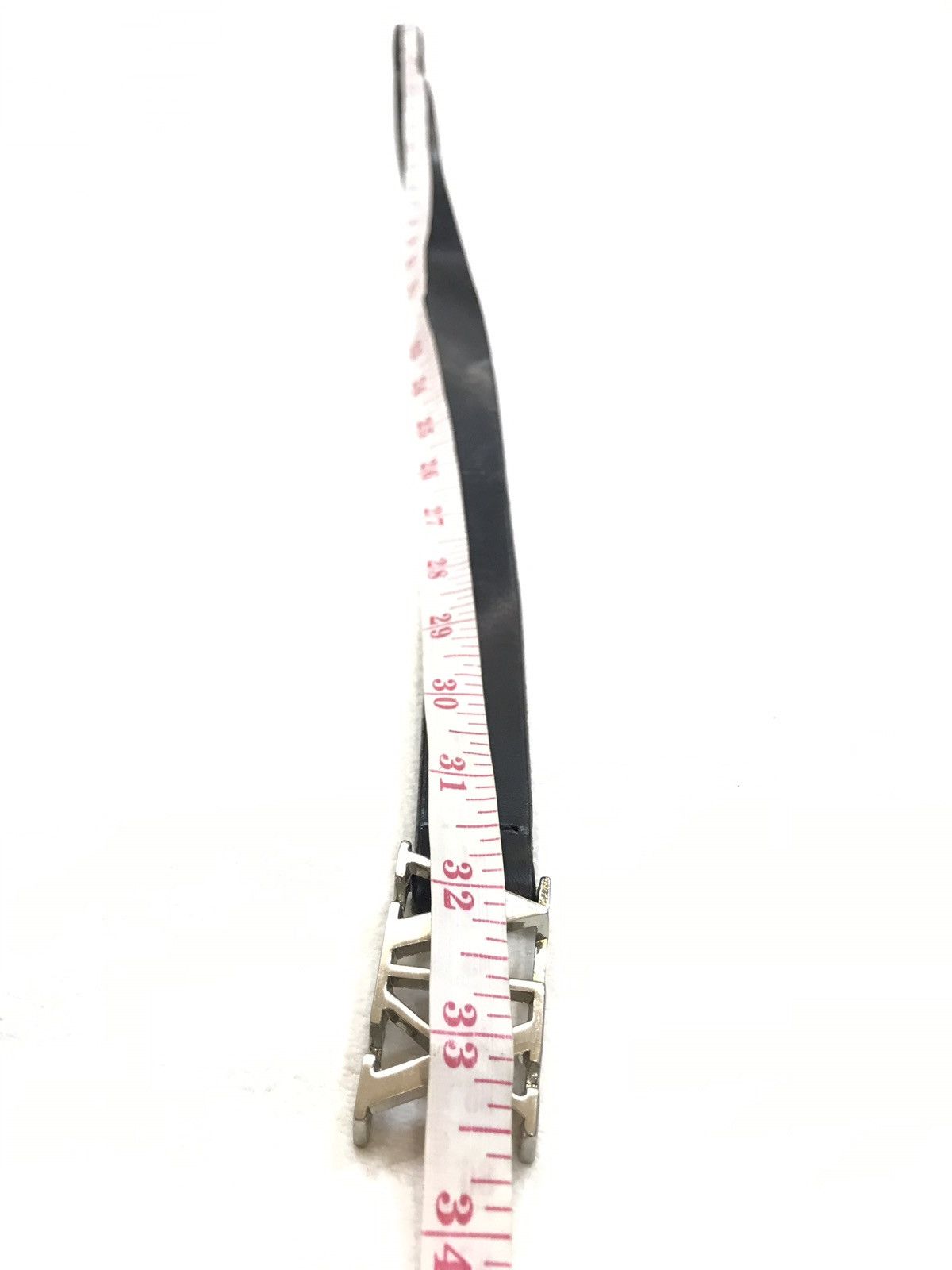 Armani Exchange AUTHENTIC ARMANI EXCHANGE LEATHER BELT 7/8” Size 34 - 8 Thumbnail