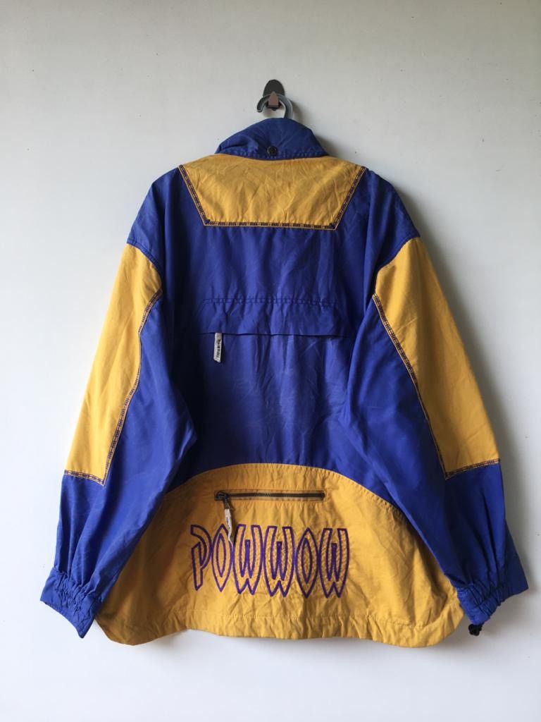 Japanese Brand Vintage Think pink x powwow Anorak colour block Jackets Size US L / EU 52-54 / 3 - 2 Thumbnail