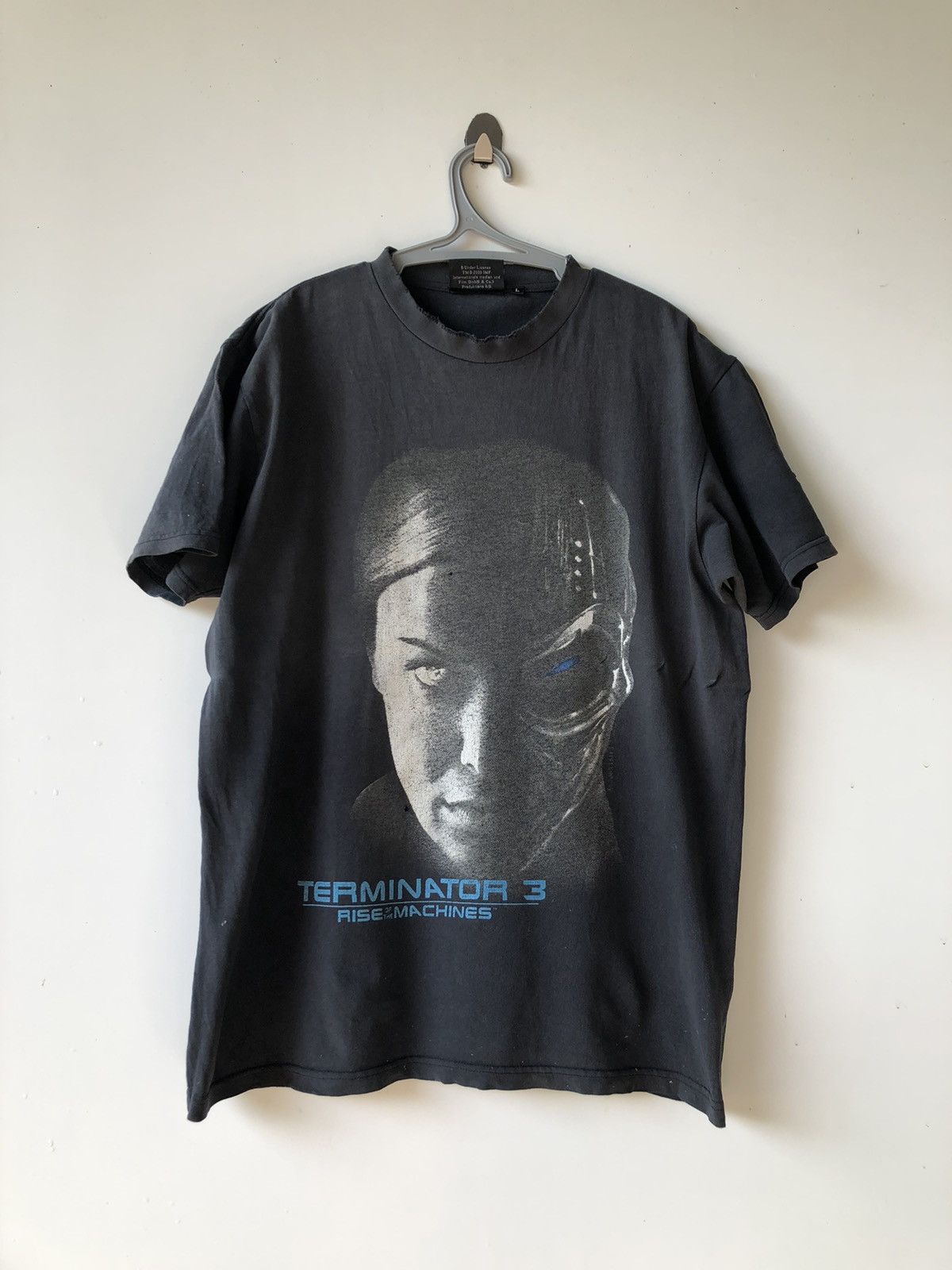 image of Vintage Terminator 3 Rise Of The Machine’S Kristanna Loken in Black, Men's (Size Large)