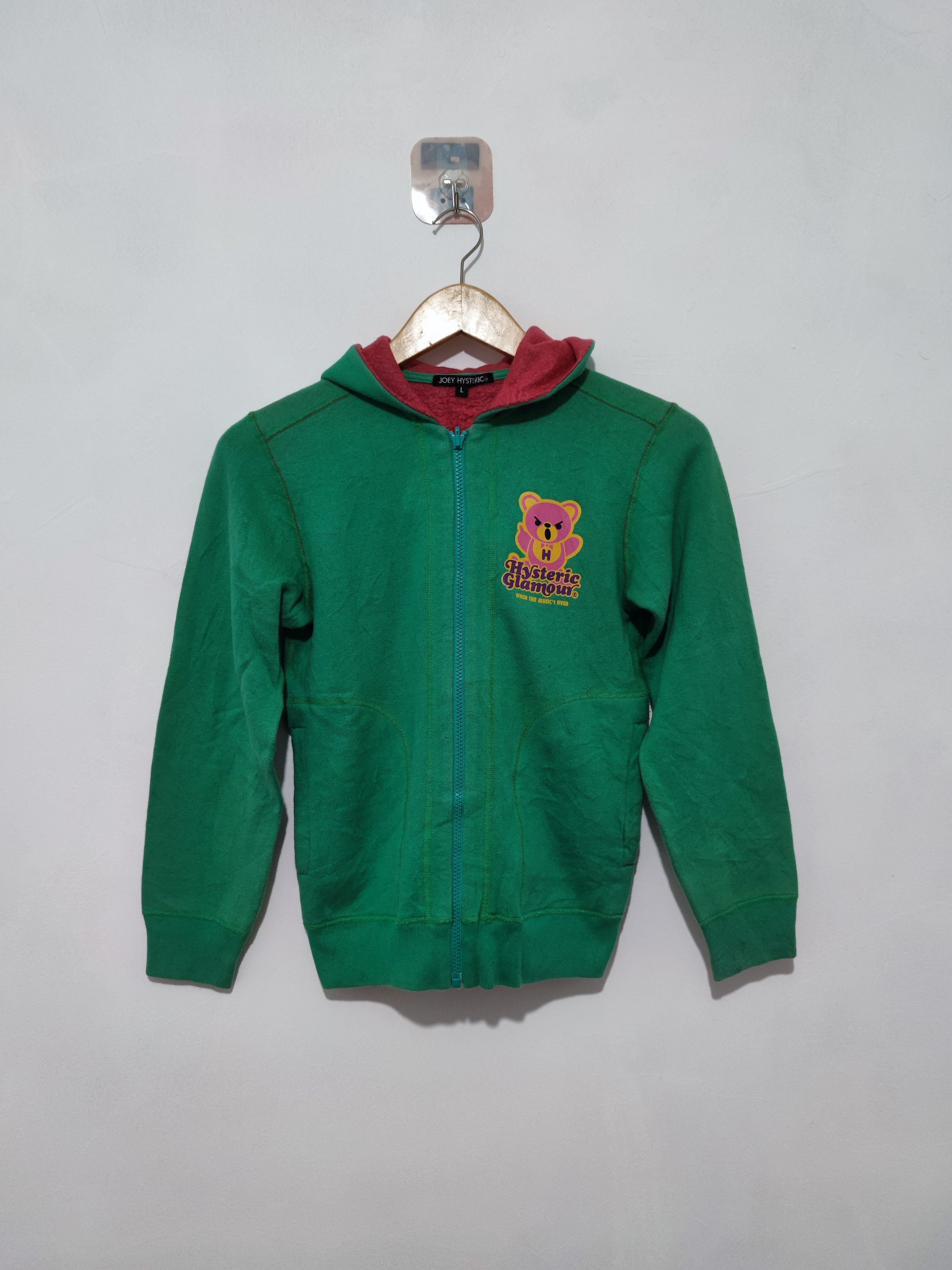 Hysteric Glamour Hysteric Glamour Reversible Zip Up Hoodie Size US XS / EU 42 / 0 - 3 Thumbnail