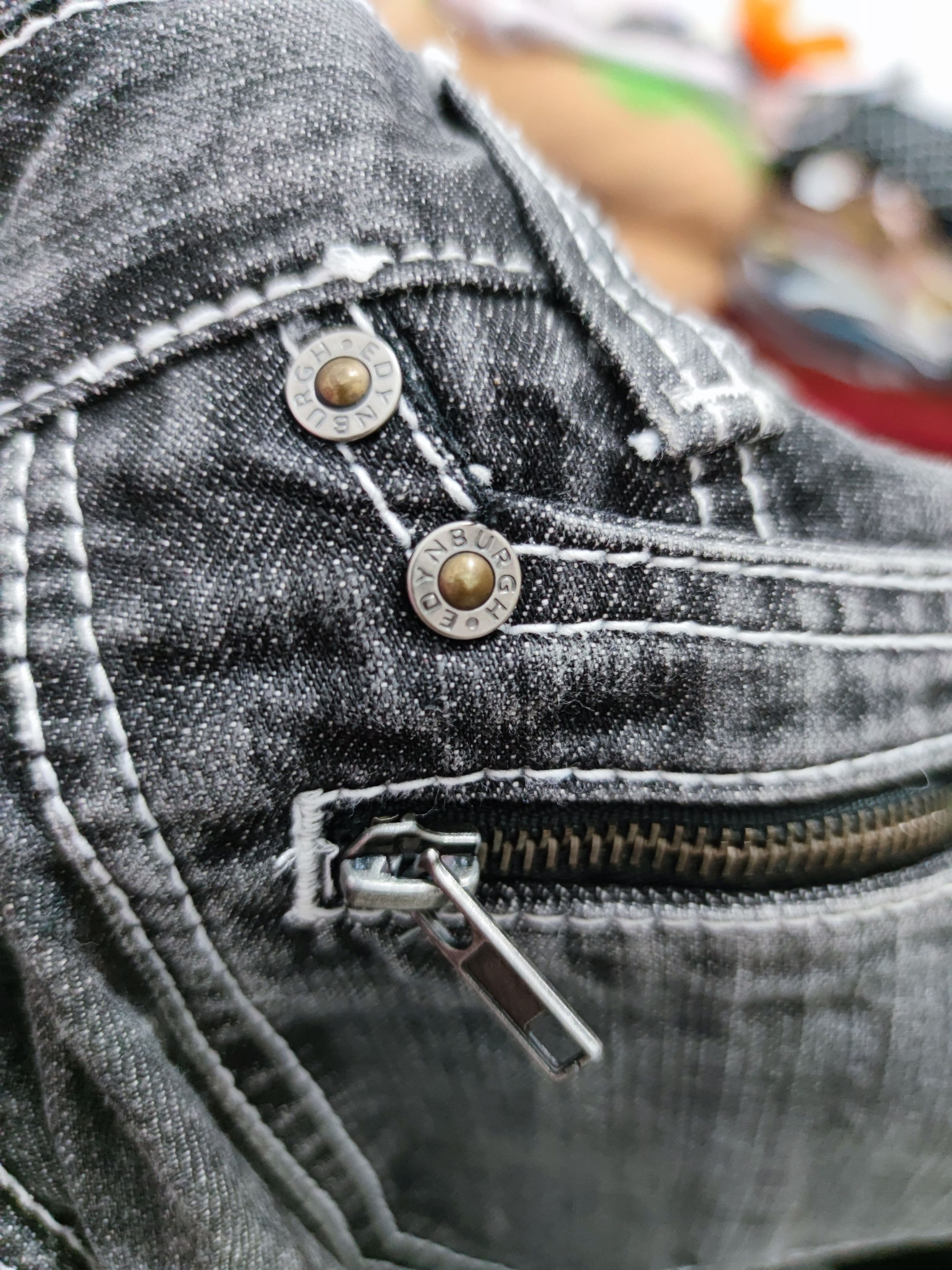 20471120 Vintage Back Rush Triple Waist Denim Size US 33 - 7 Thumbnail