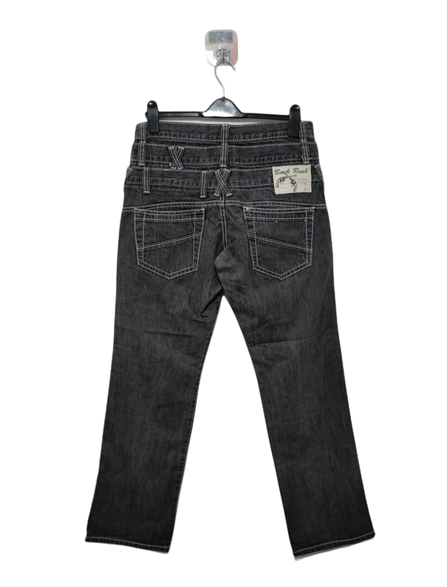 20471120 Vintage Back Rush Triple Waist Denim Size US 33 - 2 Thumbnail
