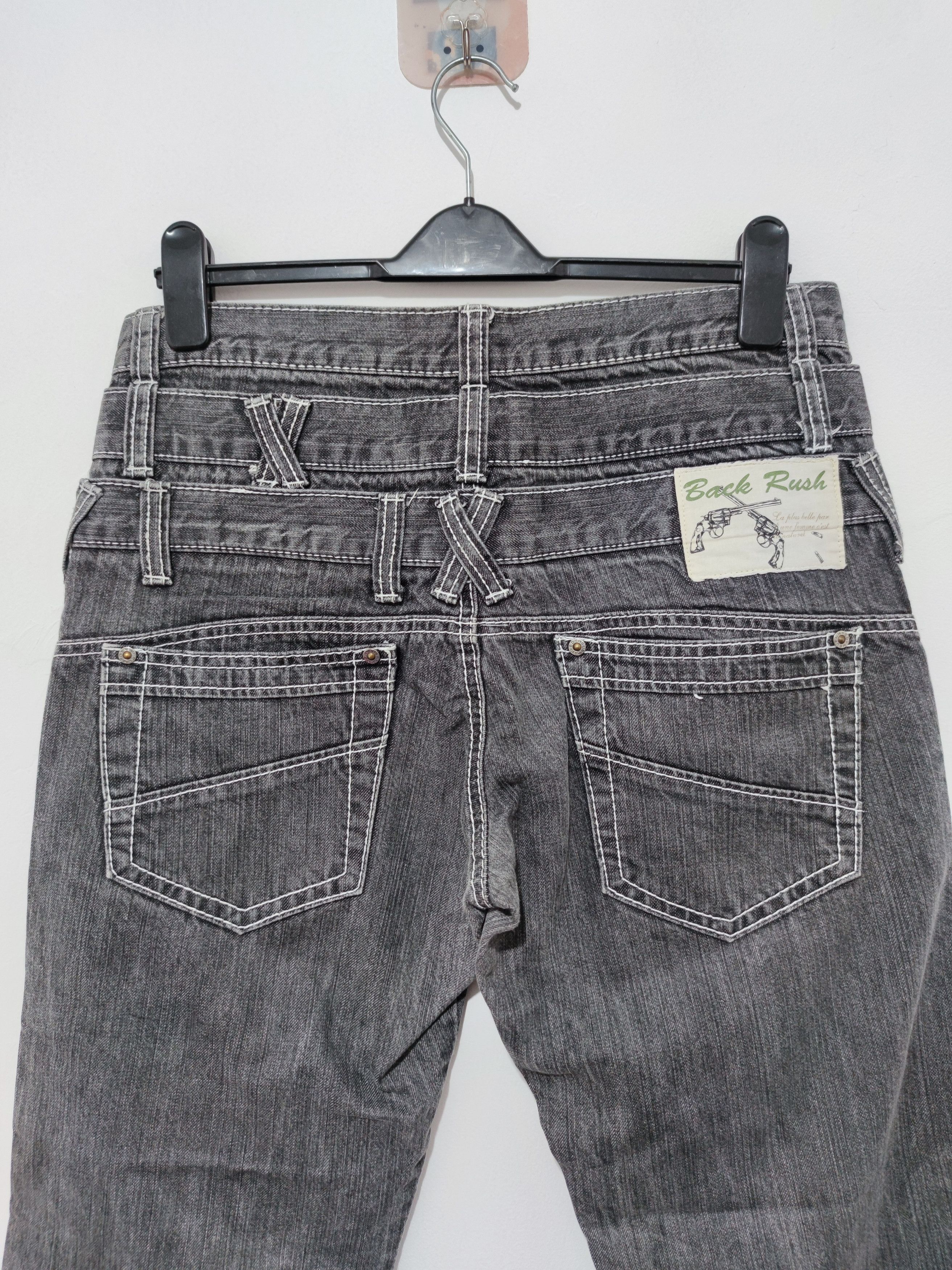 20471120 Vintage Back Rush Triple Waist Denim Size US 33 - 4 Thumbnail