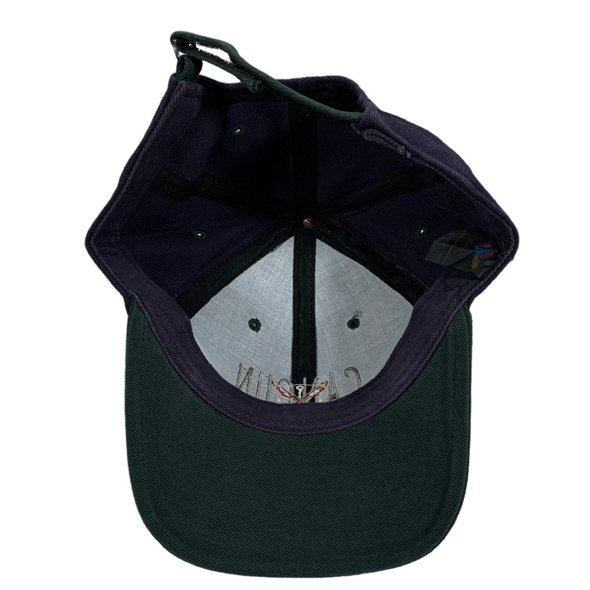 Vintage VTG Cancun Mexico Blue & Green Sailing Boating Strapback Hat Size ONE SIZE - 3 Thumbnail