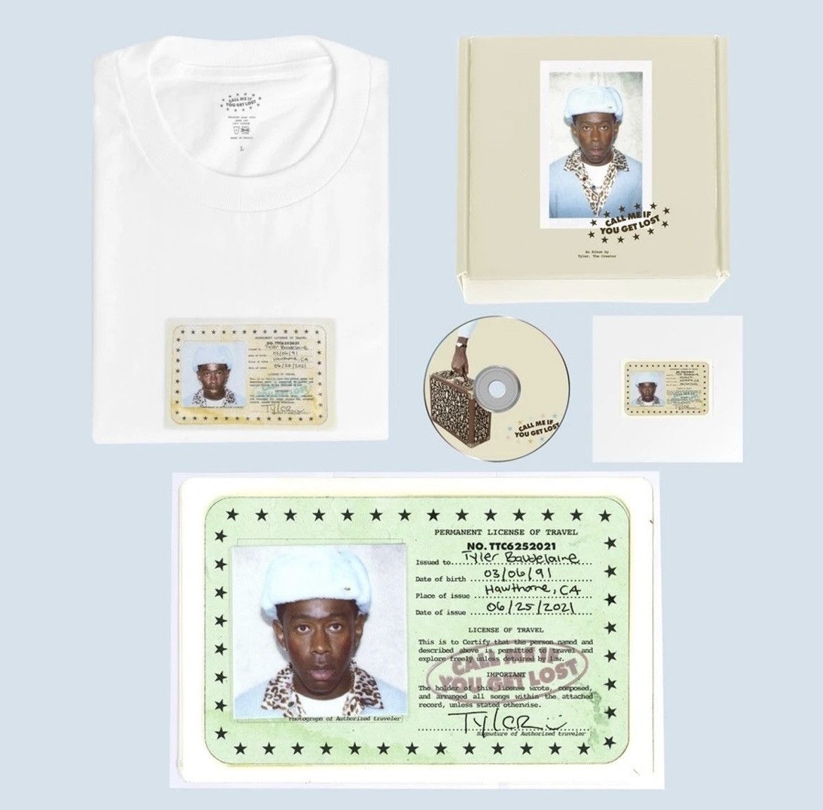 Golf Wang × Tyler The Creator CALL ME IF YOU GET LOST | CD Box Set (Medium) Size US M / EU 48-50 / 2 - 1 Preview