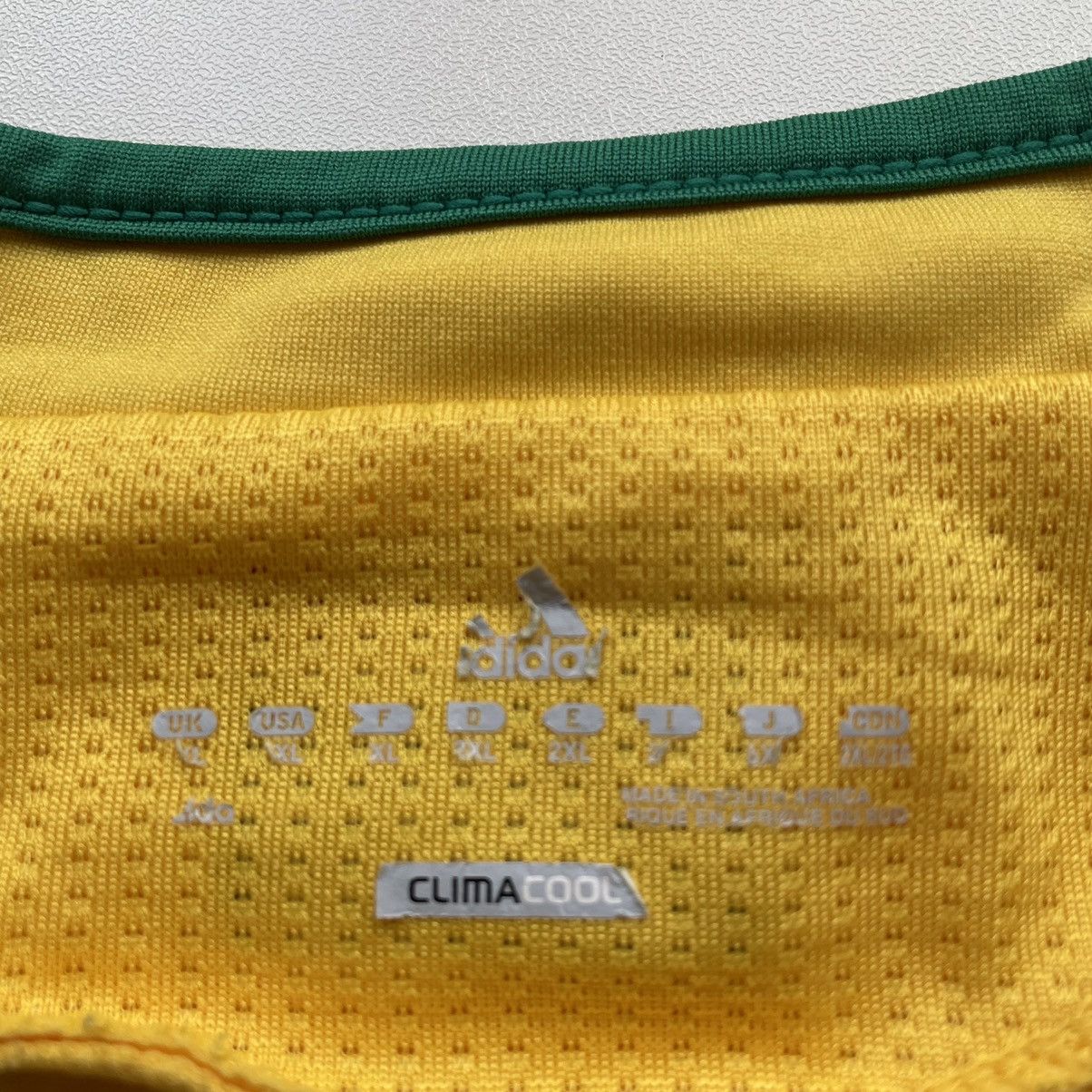 Adidas Vintage Adidas South African Embroidered Soccer Jersey XXL Size US XXL / EU 58 / 5 - 6 Thumbnail