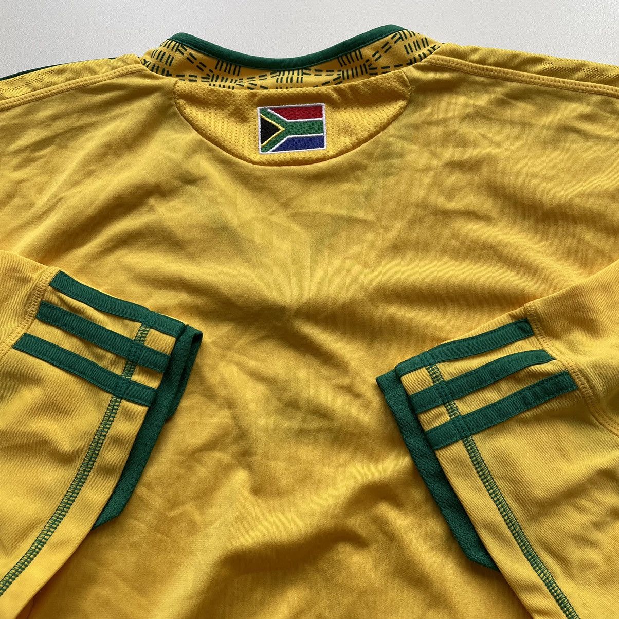Adidas Vintage Adidas South African Embroidered Soccer Jersey XXL Size US XXL / EU 58 / 5 - 3 Thumbnail