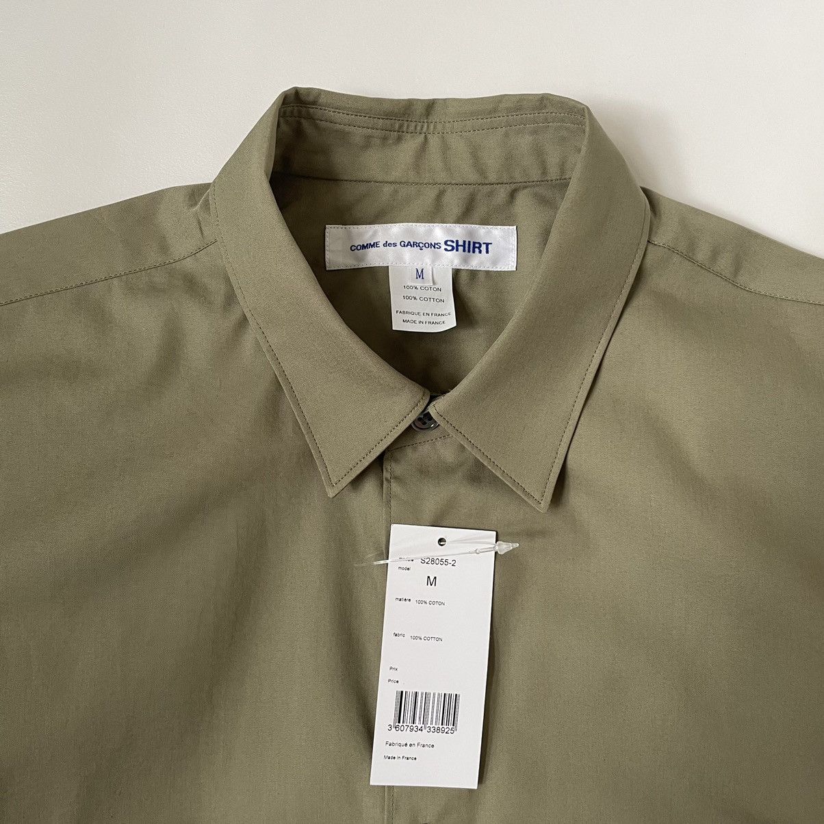Comme des Garcons Biker Sleeve Cotton Shirt Size US M / EU 48-50 / 2 - 3 Thumbnail