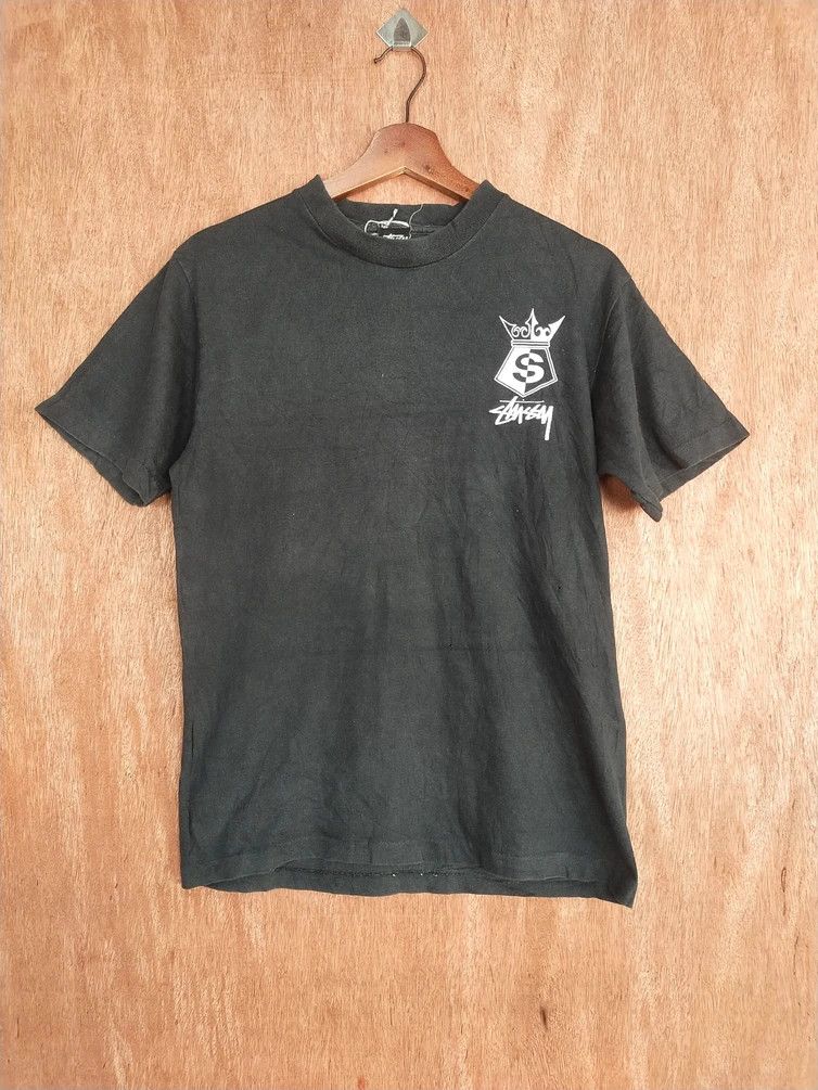 Stussy DL Stussy king tee black short sleeve Tshirt #S238 Size US S / EU 44-46 / 1 - 5 Thumbnail